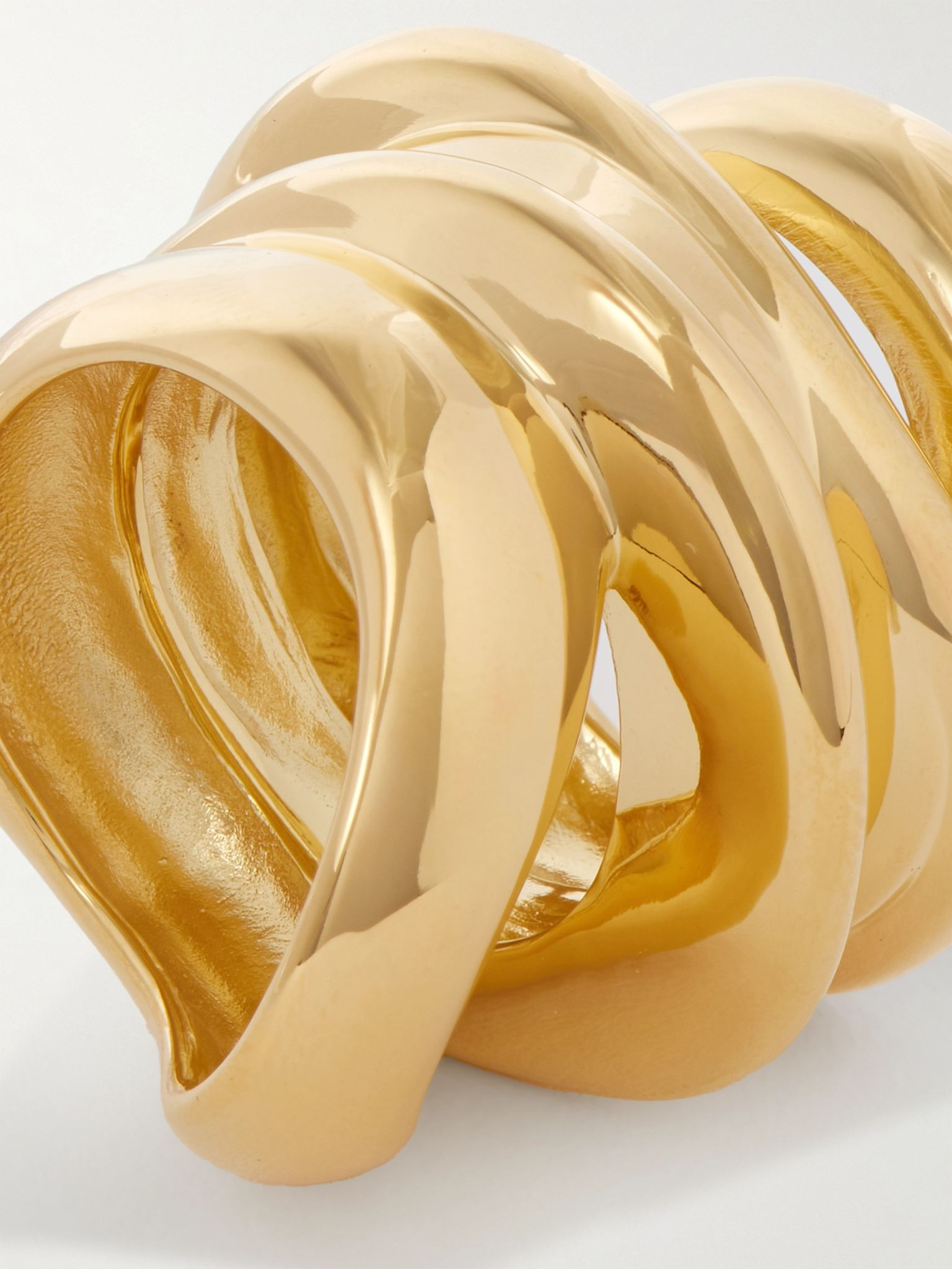 Off World gold-plated ring Gold - 4