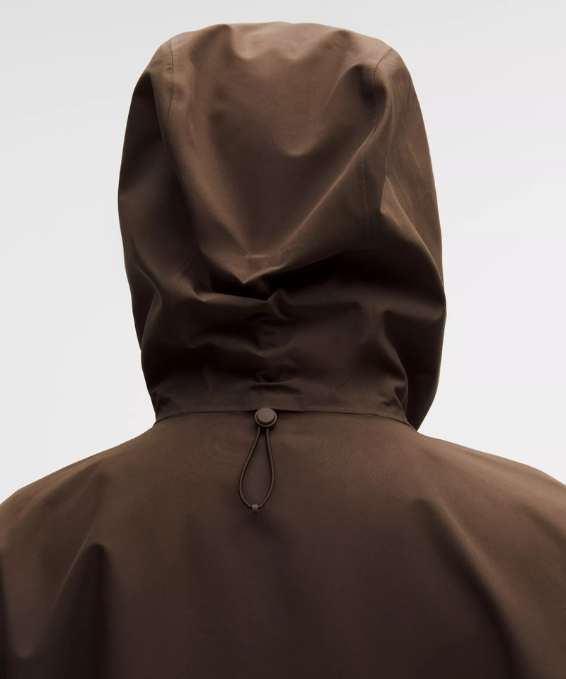 Oversized Cocoon Rain Coat 10