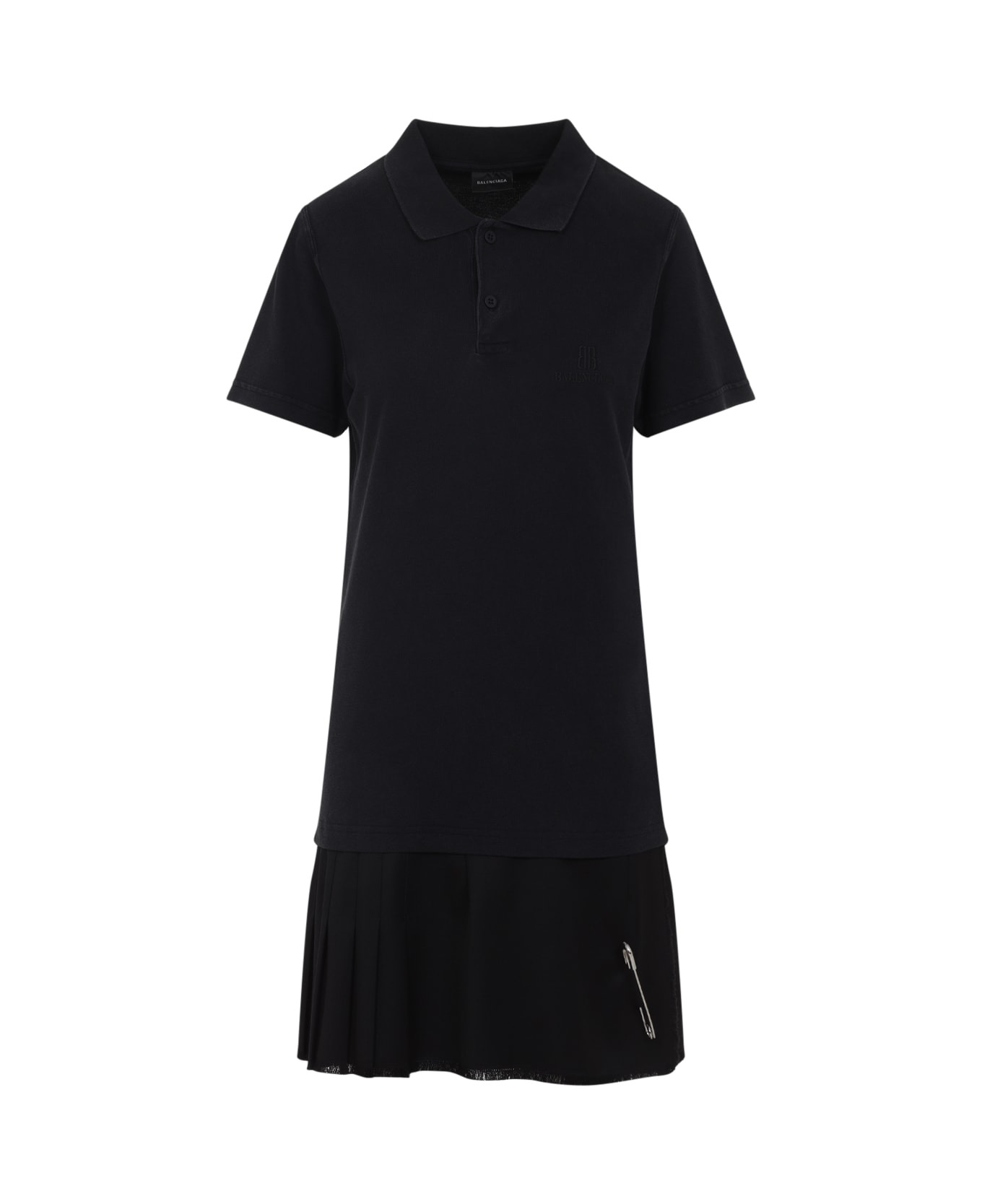 Layered Polo Mini Dress - 2