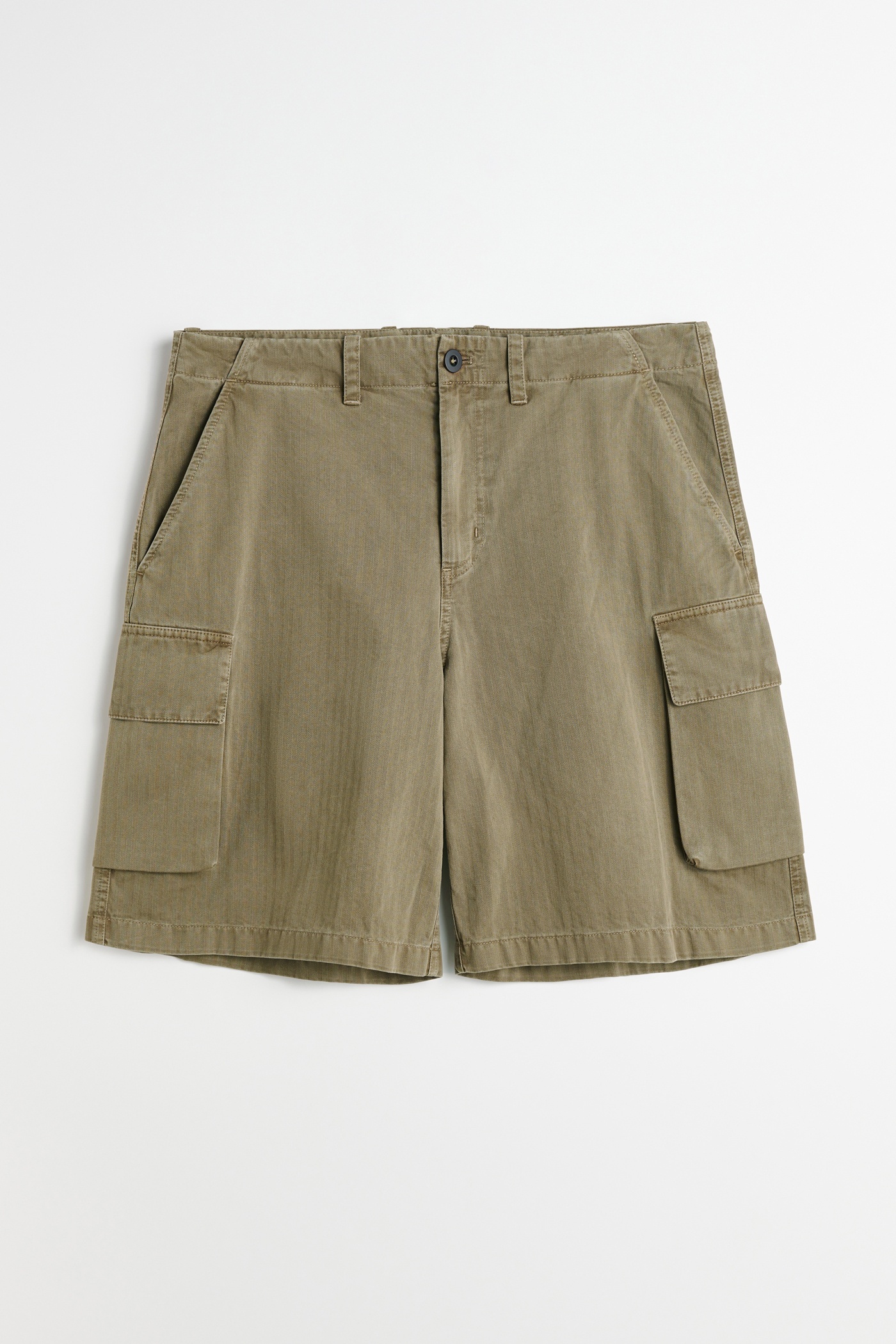 Mount Shorts Uniform Olive Herringbone - 1