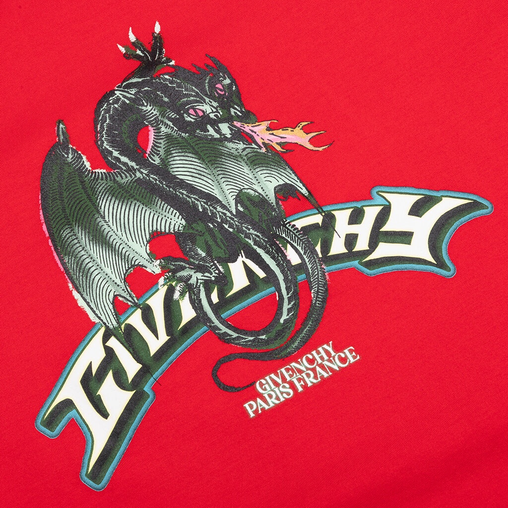 T-SHIRT - RED - 3