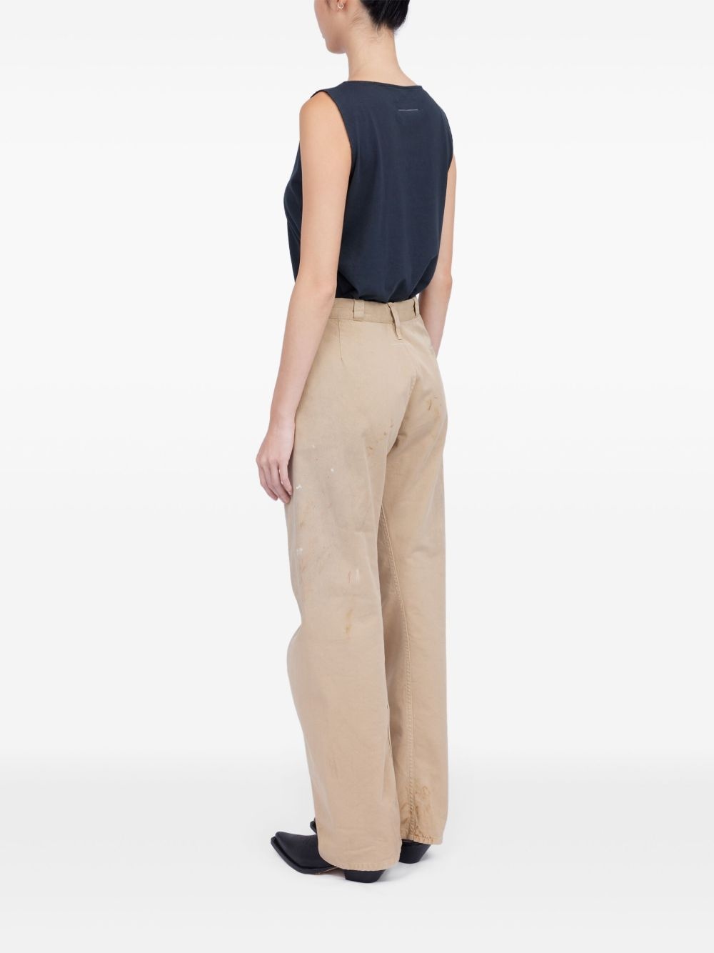 paint-splatter trousers - 5