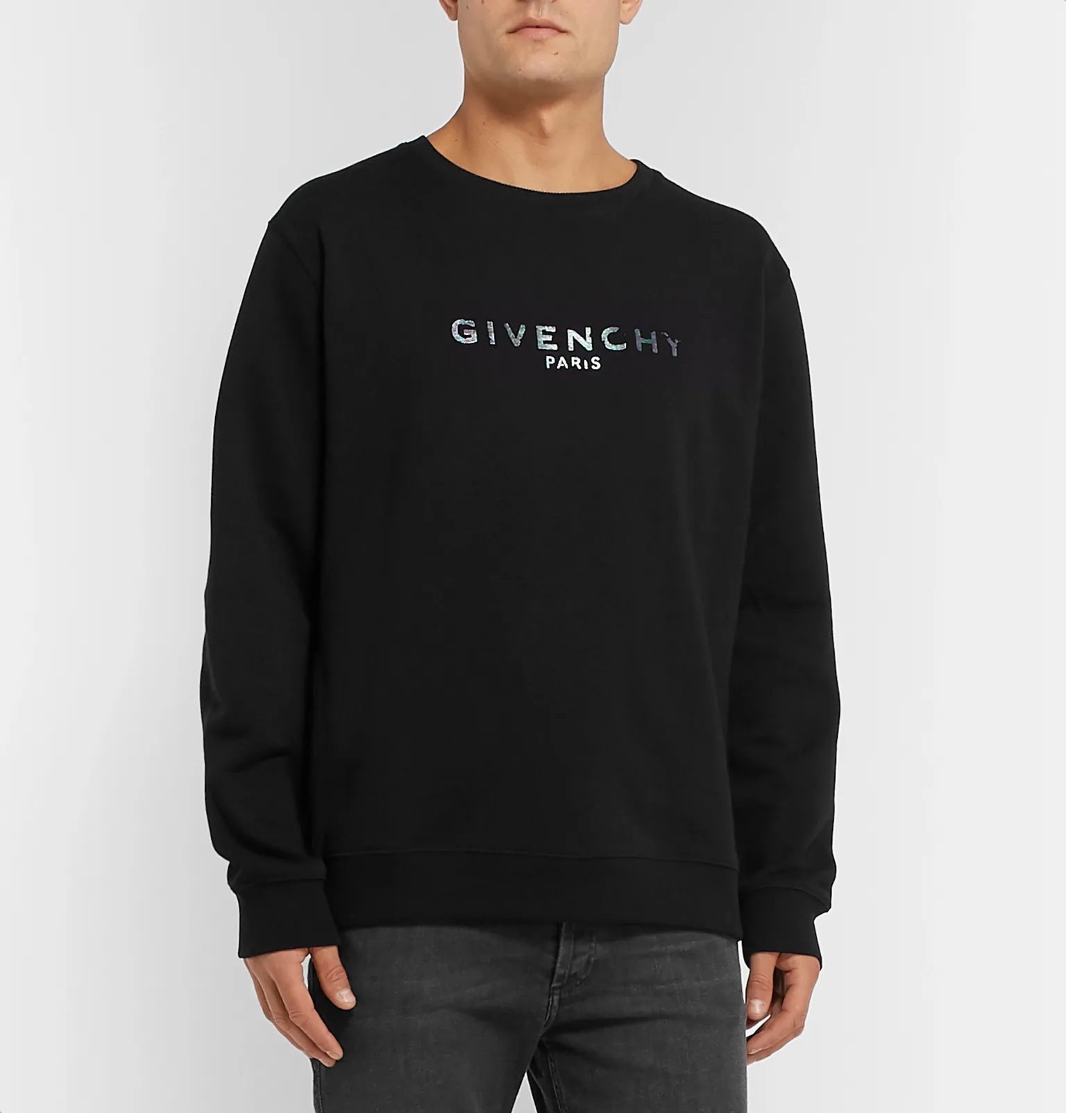 Logo-Print Loopback-Cotton Jersey Sweatshirt - 4