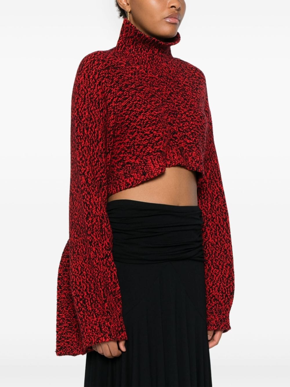 mélange sweater - 3