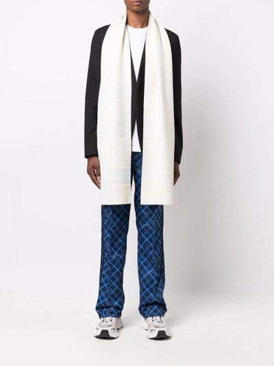 Y-3 Classic logo knit scarf outlook