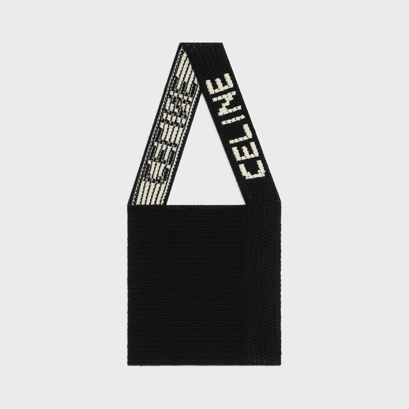 celine bag in crocheted cotton 1