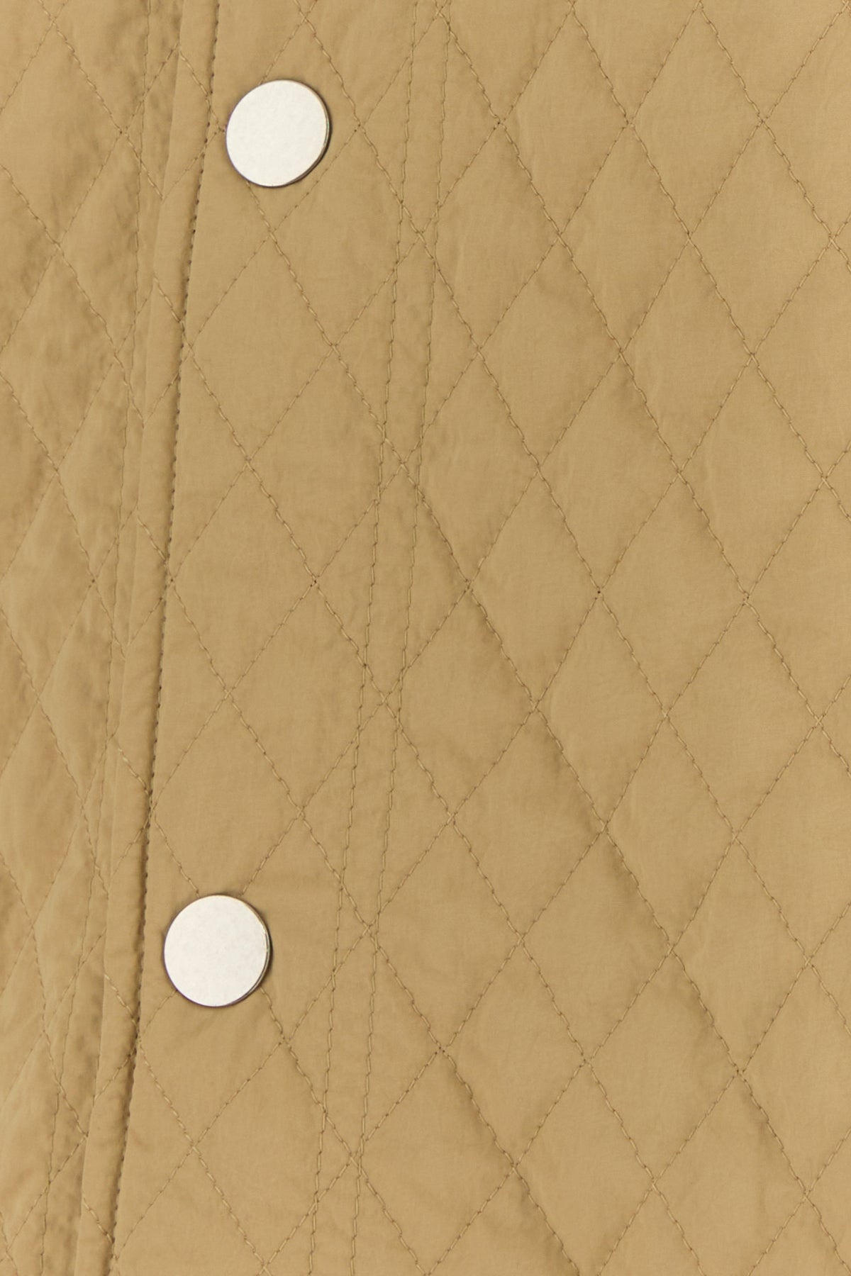 Beige nylon reversible padded jacket - 3