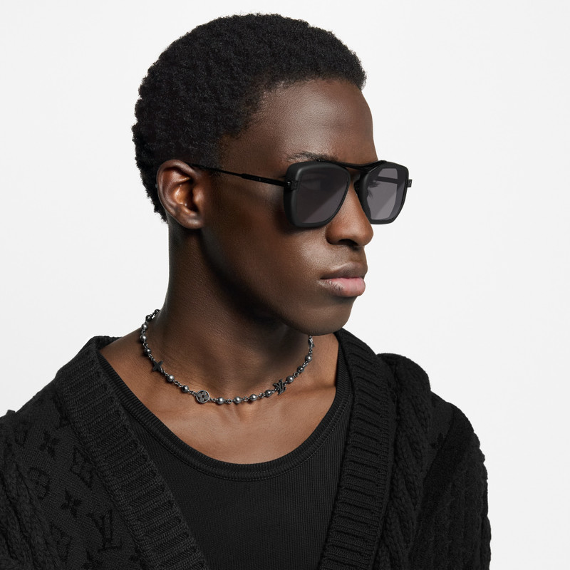 LV Flight Metal Square Sunglasses 5