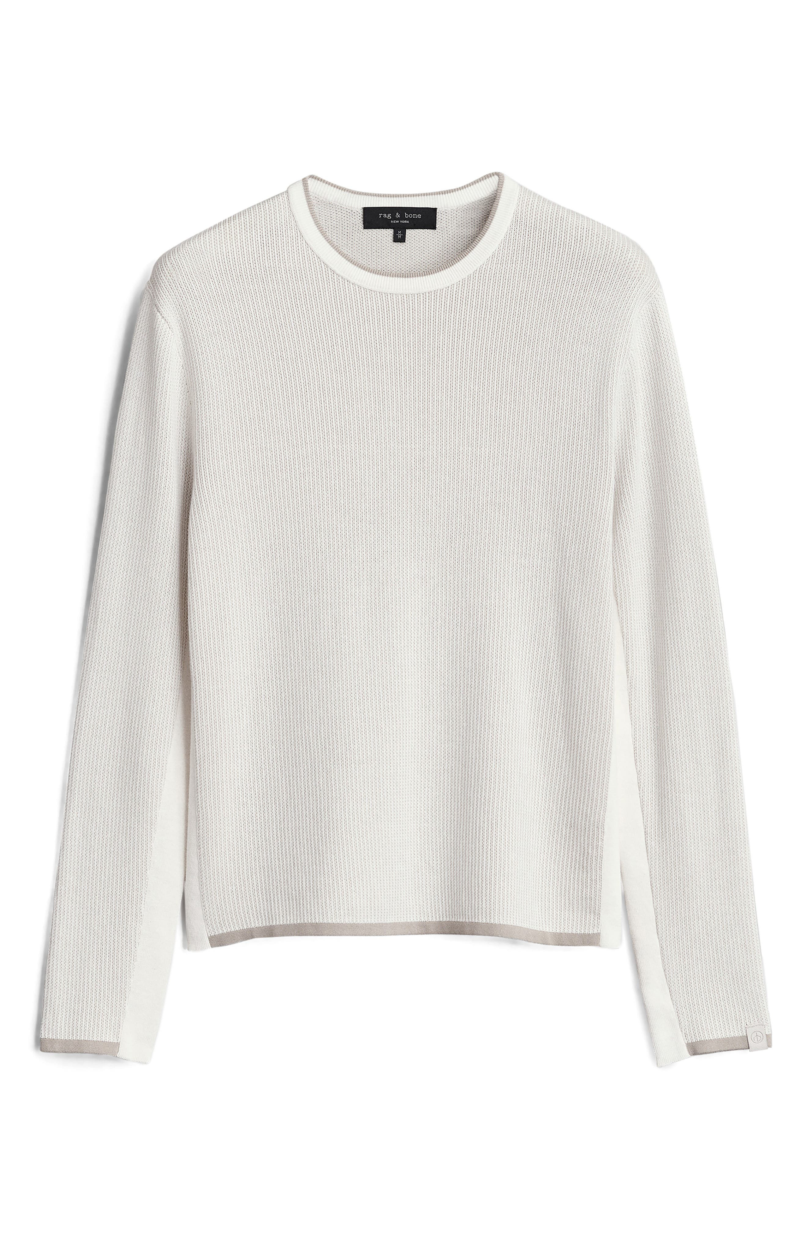 Harvey Crewneck Cotton & Linen Sweater - 5