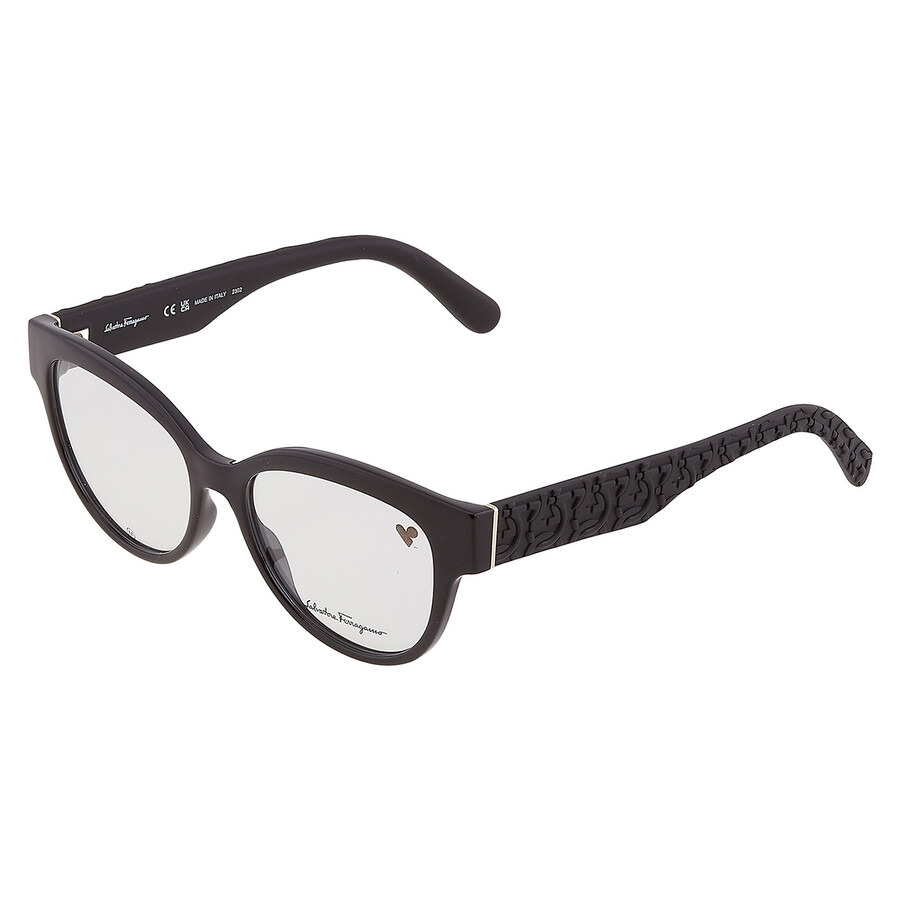 Salvatore Ferragamo Demo Oval Ladies Eyeglasses SF2957E 001 54 - 4