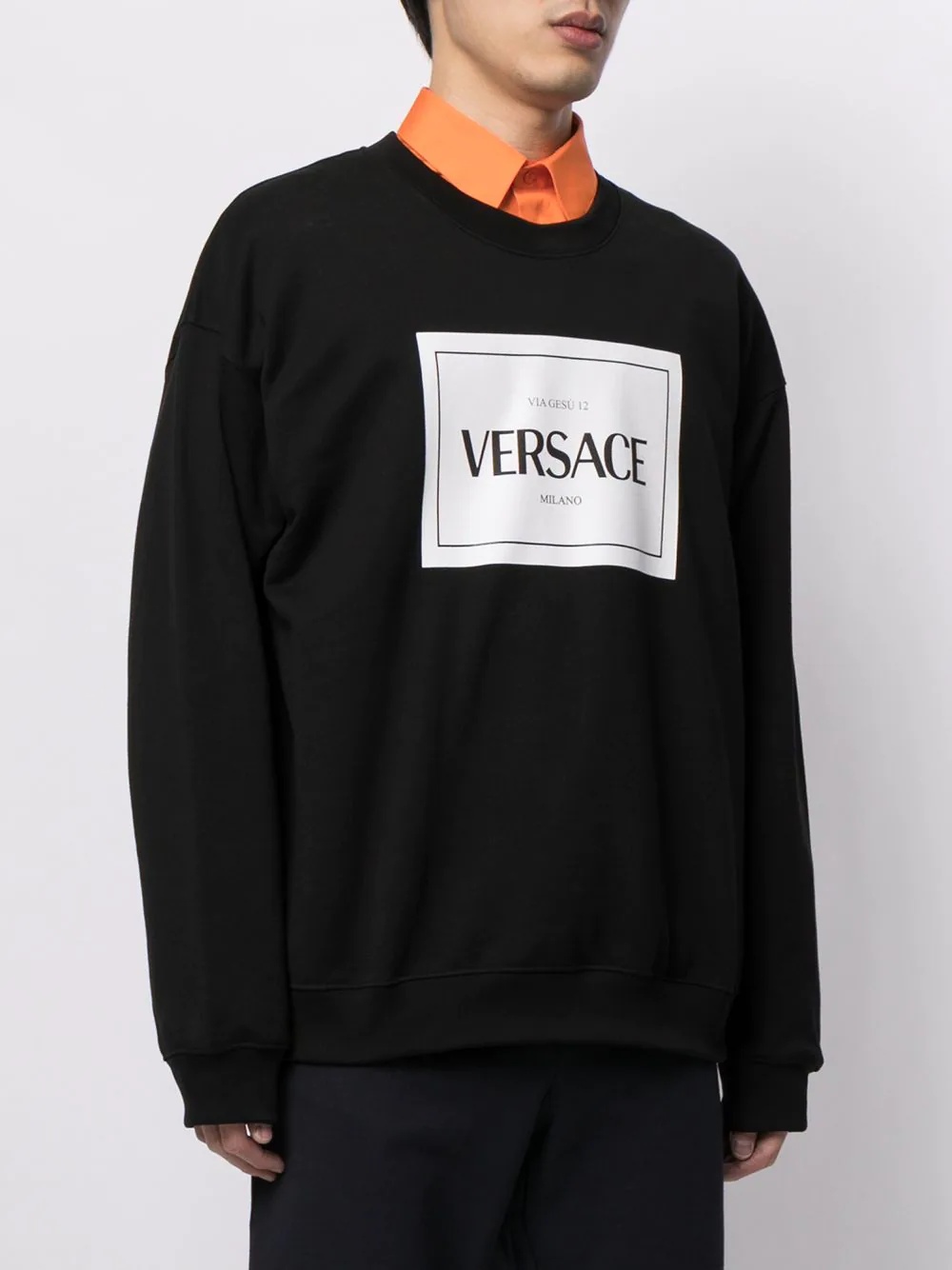 logo-print sweatshirt - 4