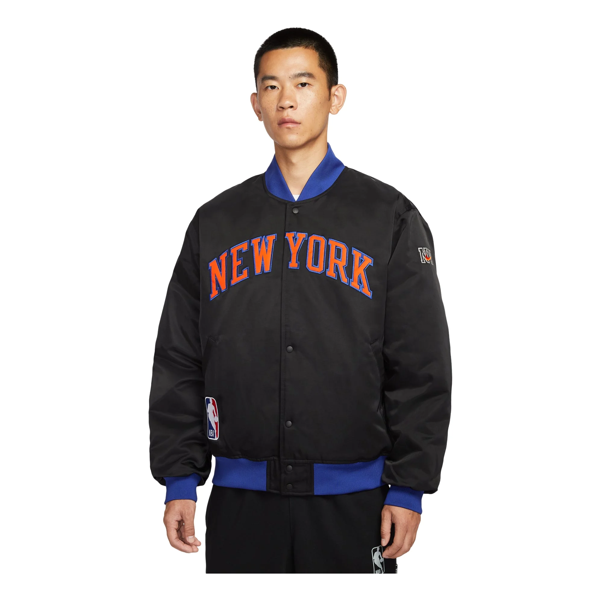 Nike New York Knicks City Edition NBA Premium Jacket 'Black' IF8839-010 - 1