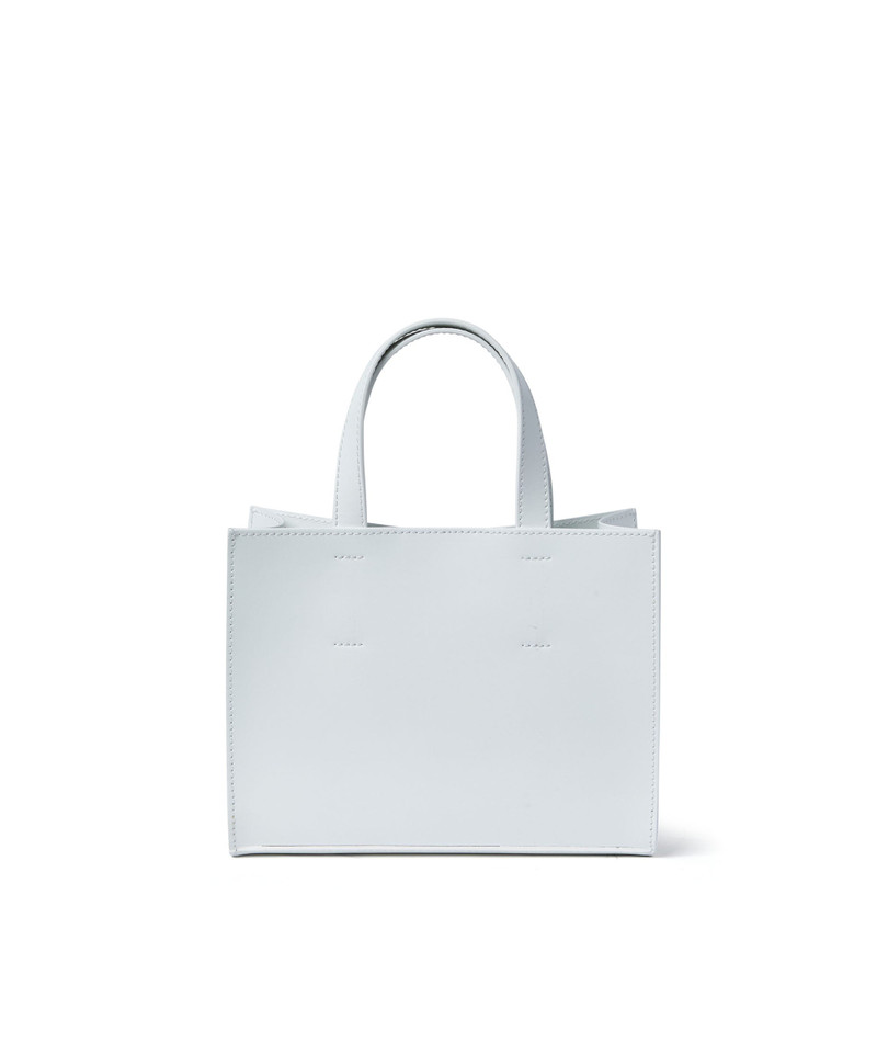 MSGM Faux leather mini tote bag with micro logo outlook