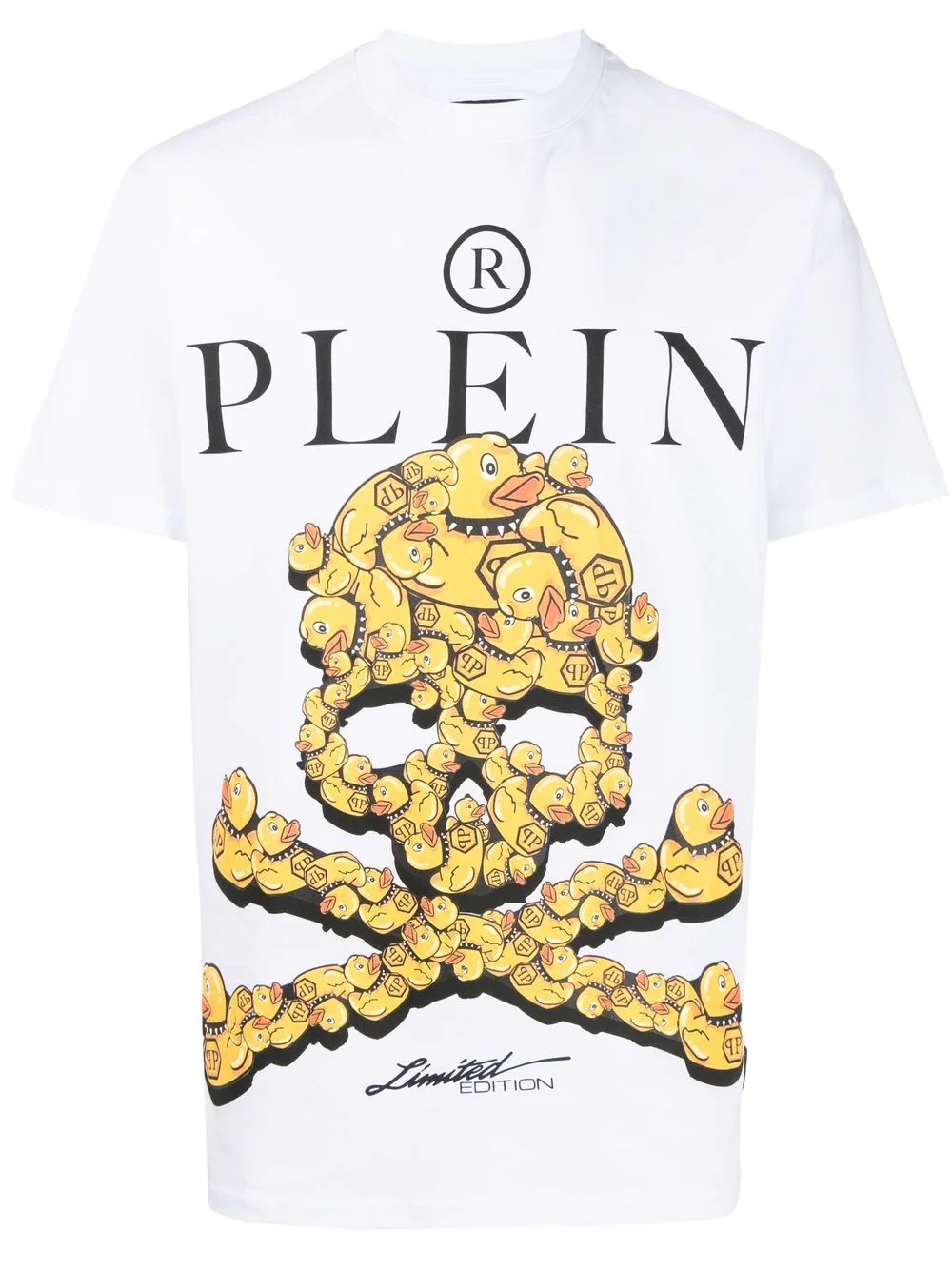 skull-print T-shirt - 1