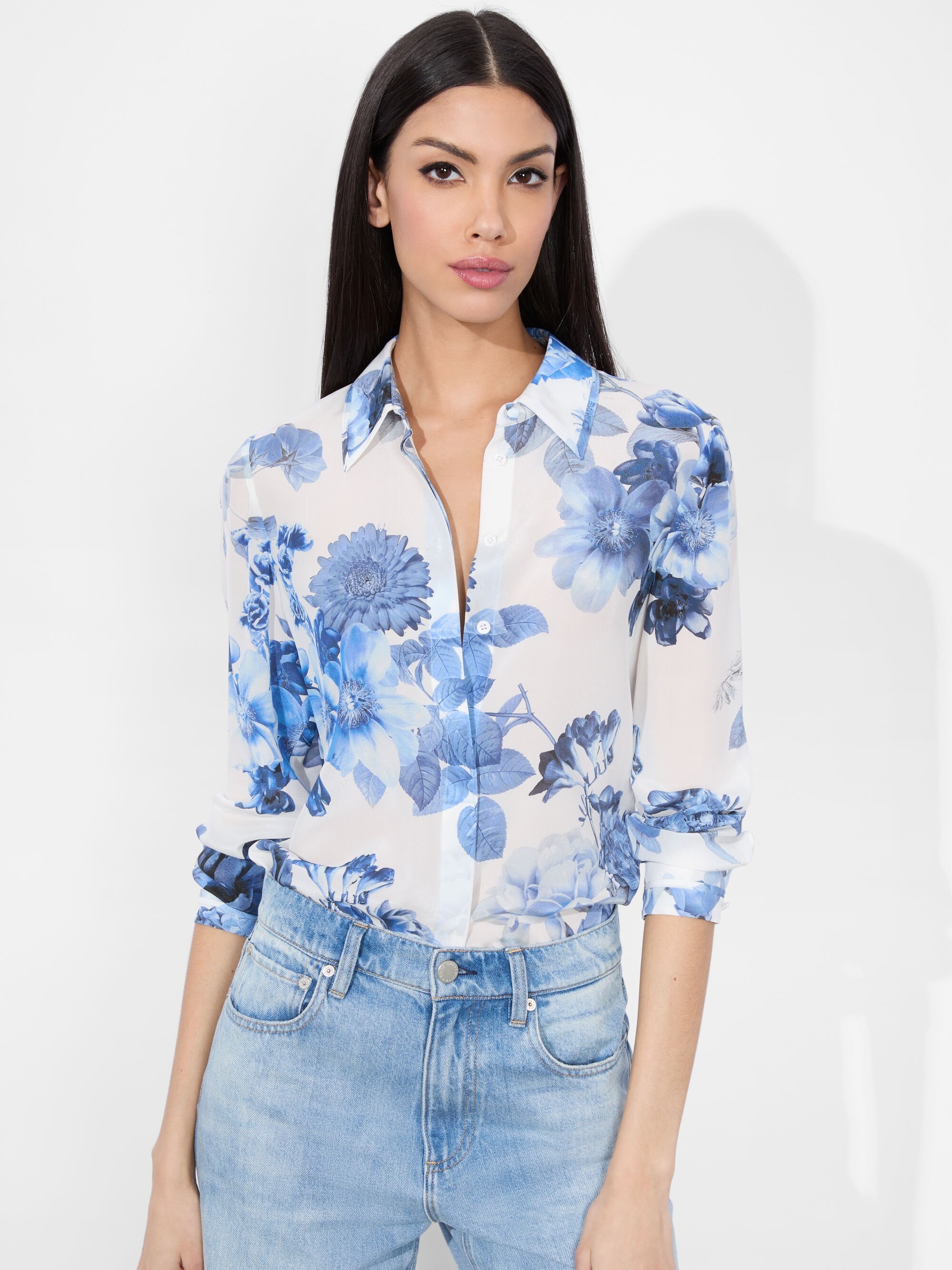 WILLA SILK BLOUSE - 2