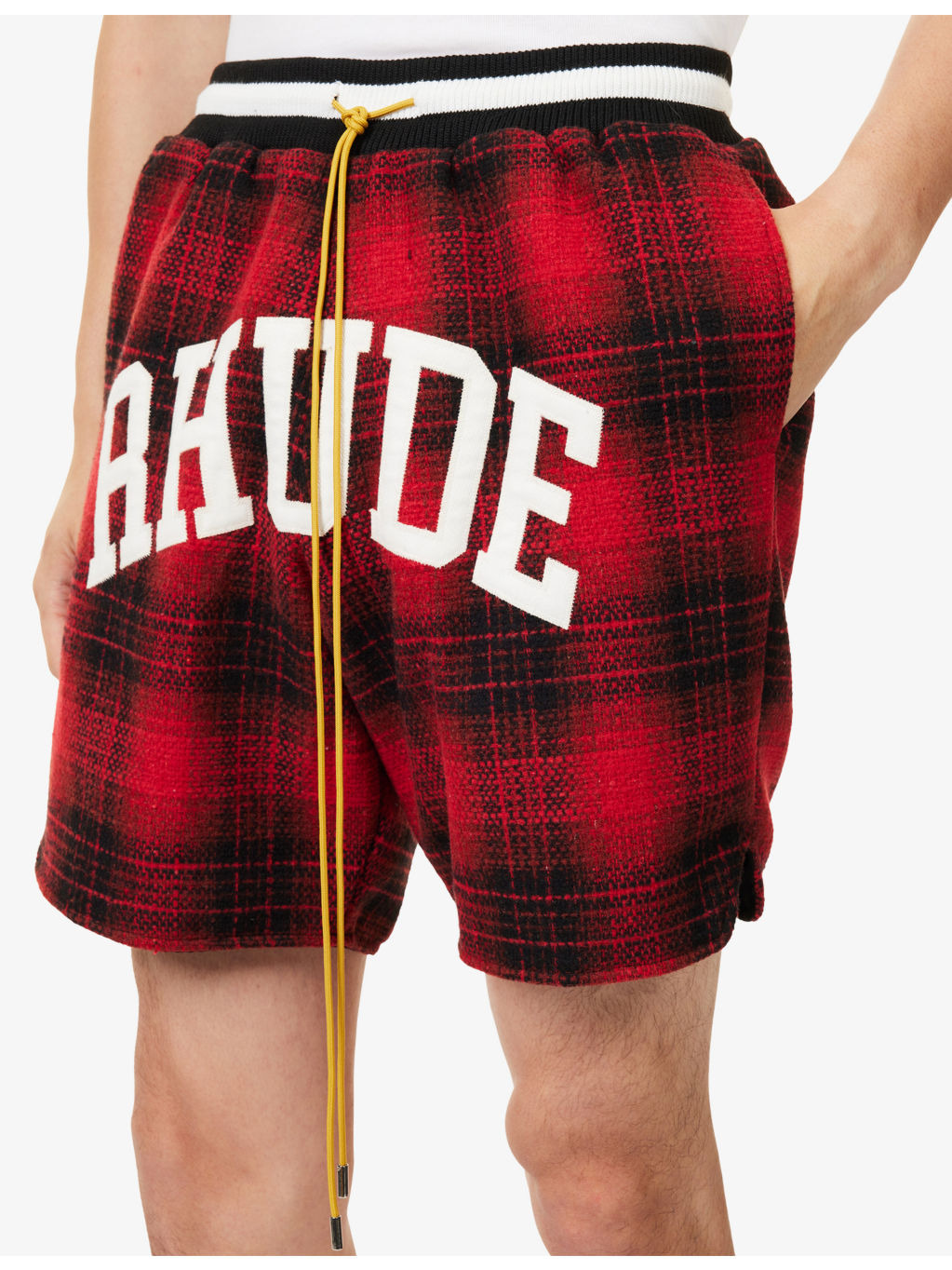 Collegiate Court Check-Print Woven Shorts - 5