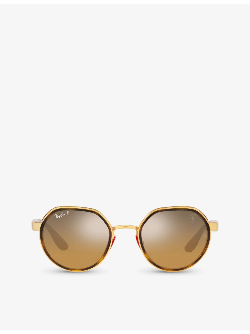 RB3703M Scuderia Ferrari irregular-frame metal sunglasses - 1