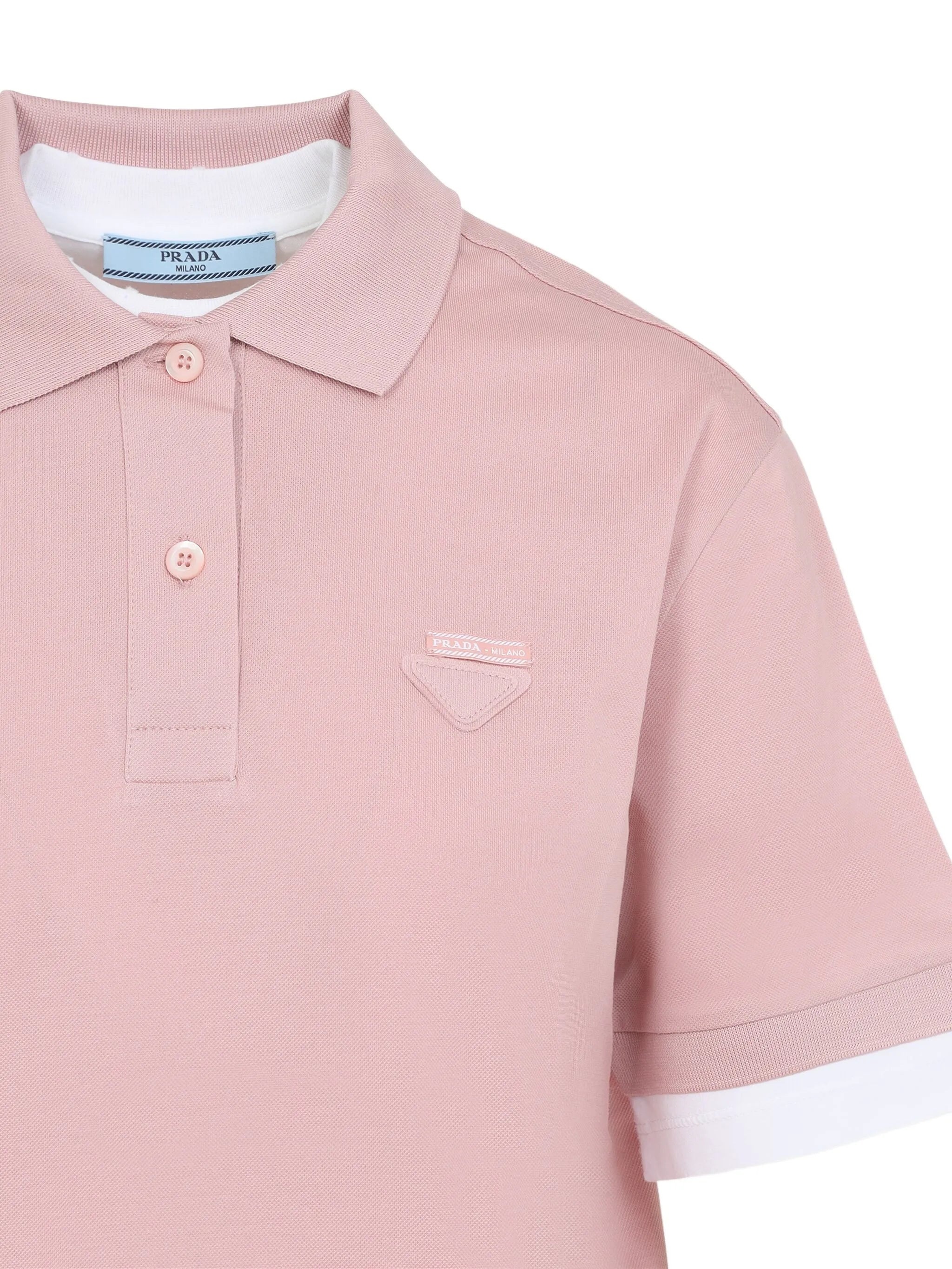 Prada Layered Polo Shirt - 2