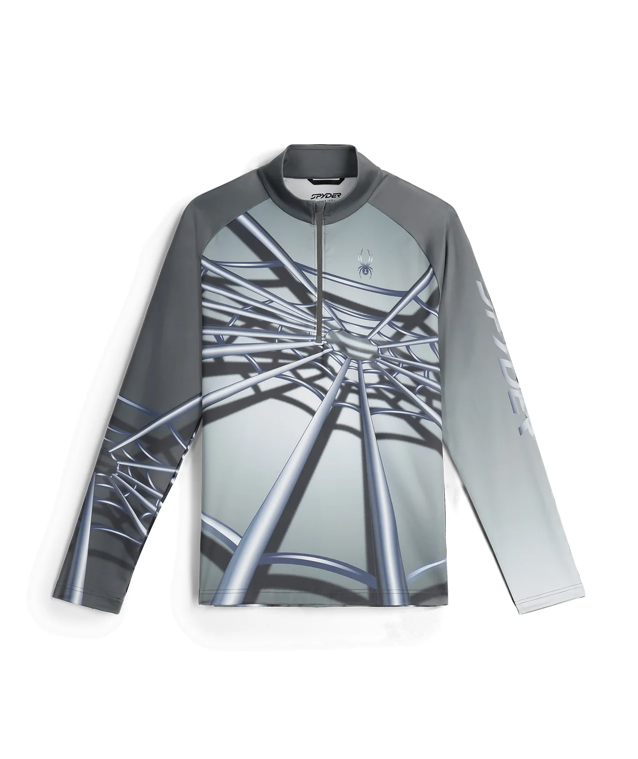 Mens Legacy Half Zip T-Neck - Polar - 1