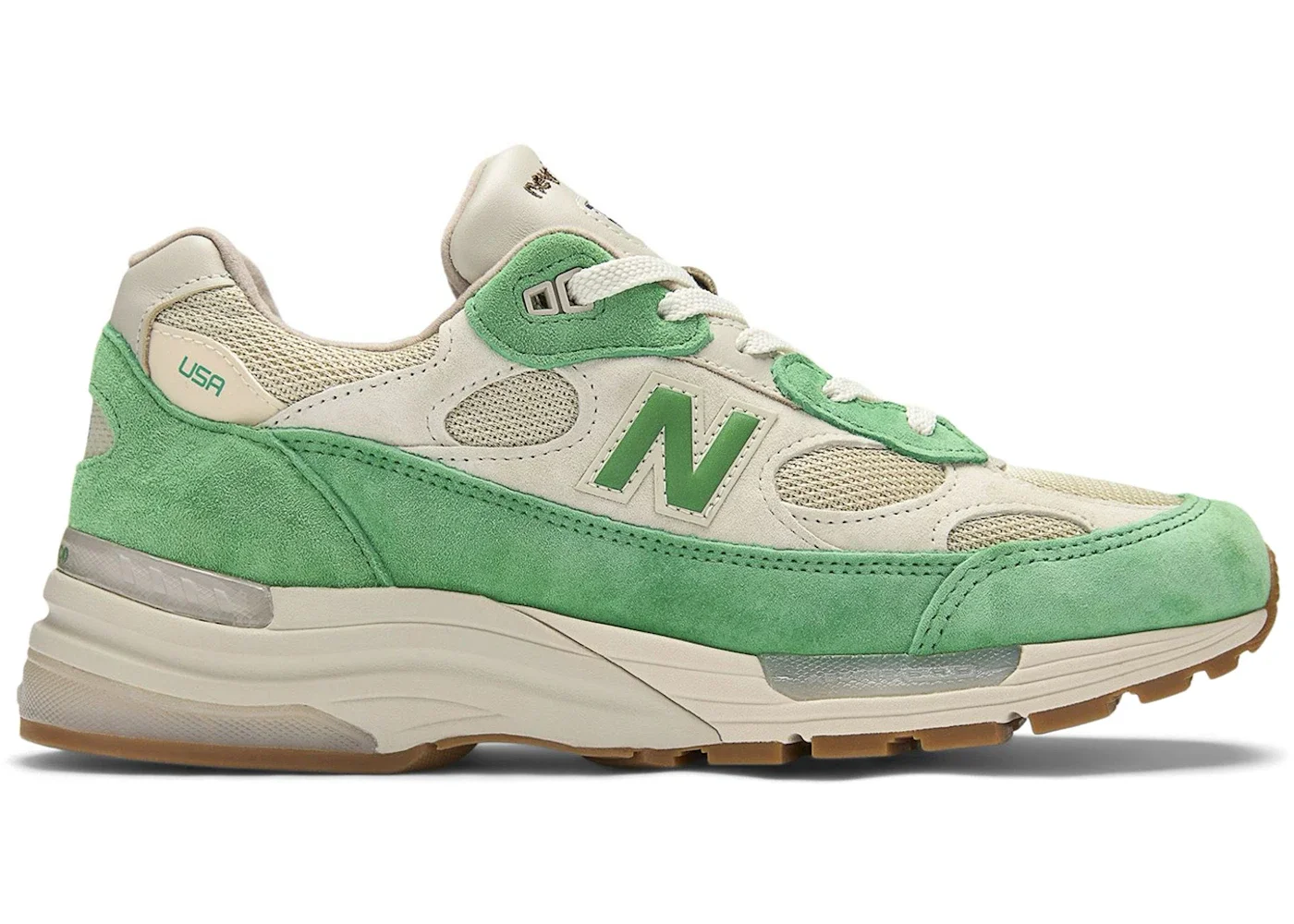 New Balance 992 MiUSA Every Now & Then Mint Gum - 1