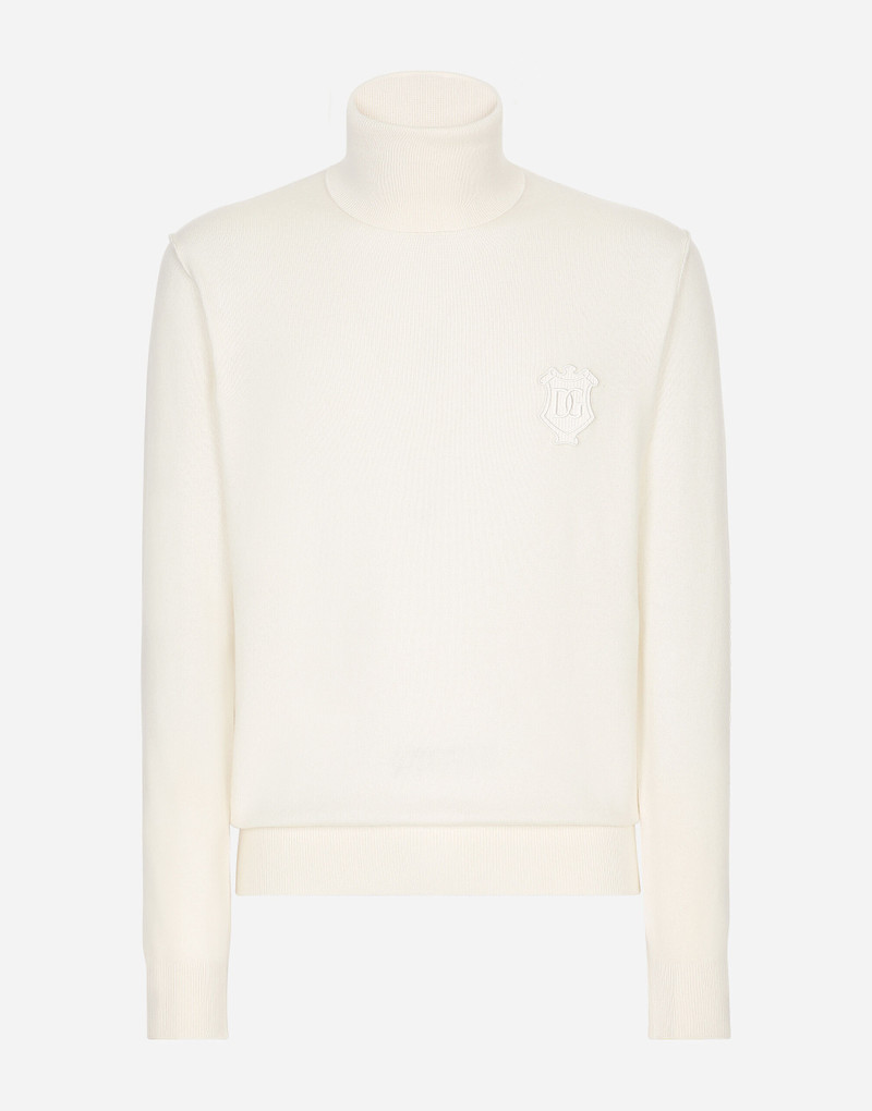 Wool turtle-neck sweater 1