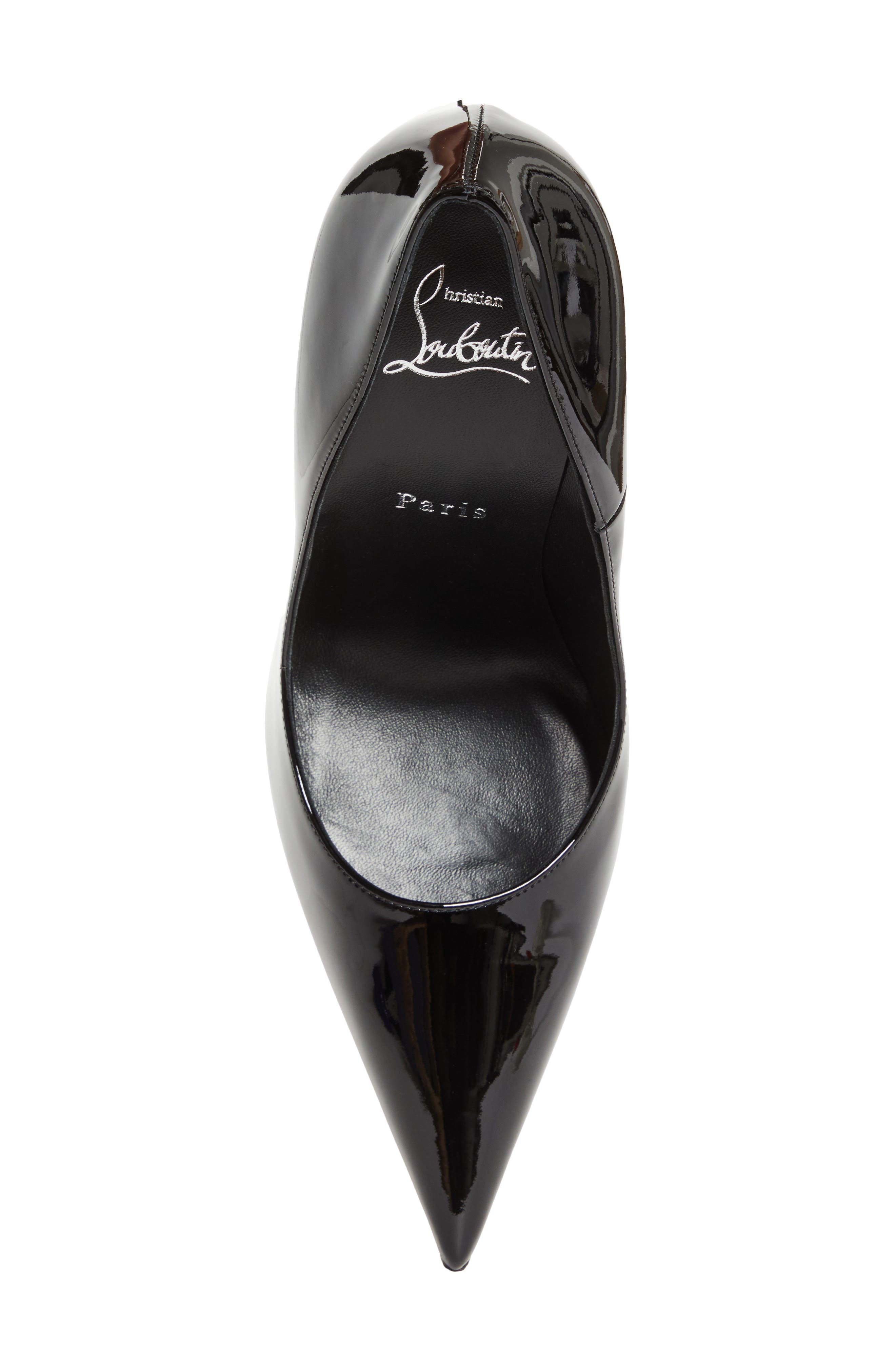 Christian Louboutin Miss Z Pointed Toe Pump in Black at Nordstrom - 5
