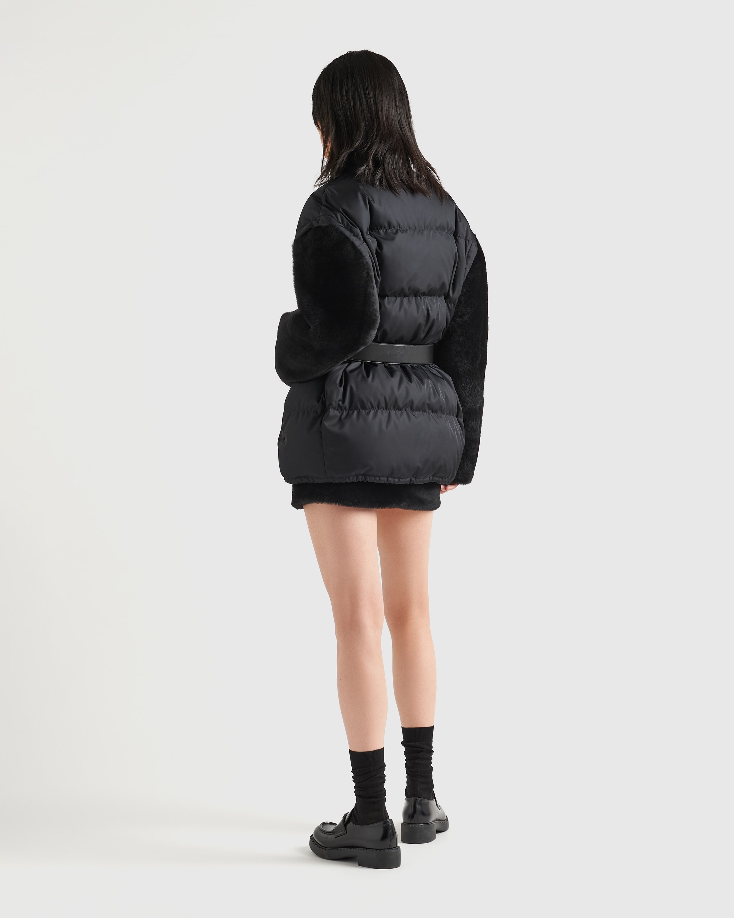 Re-Nylon down jacket - 5