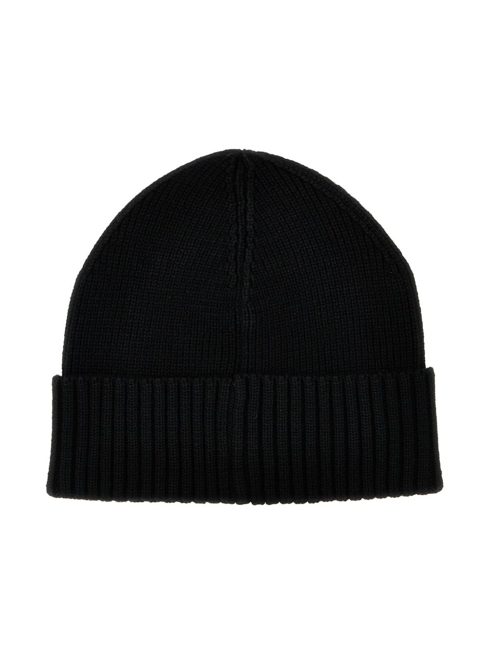 embroidered-logo beanie - 2