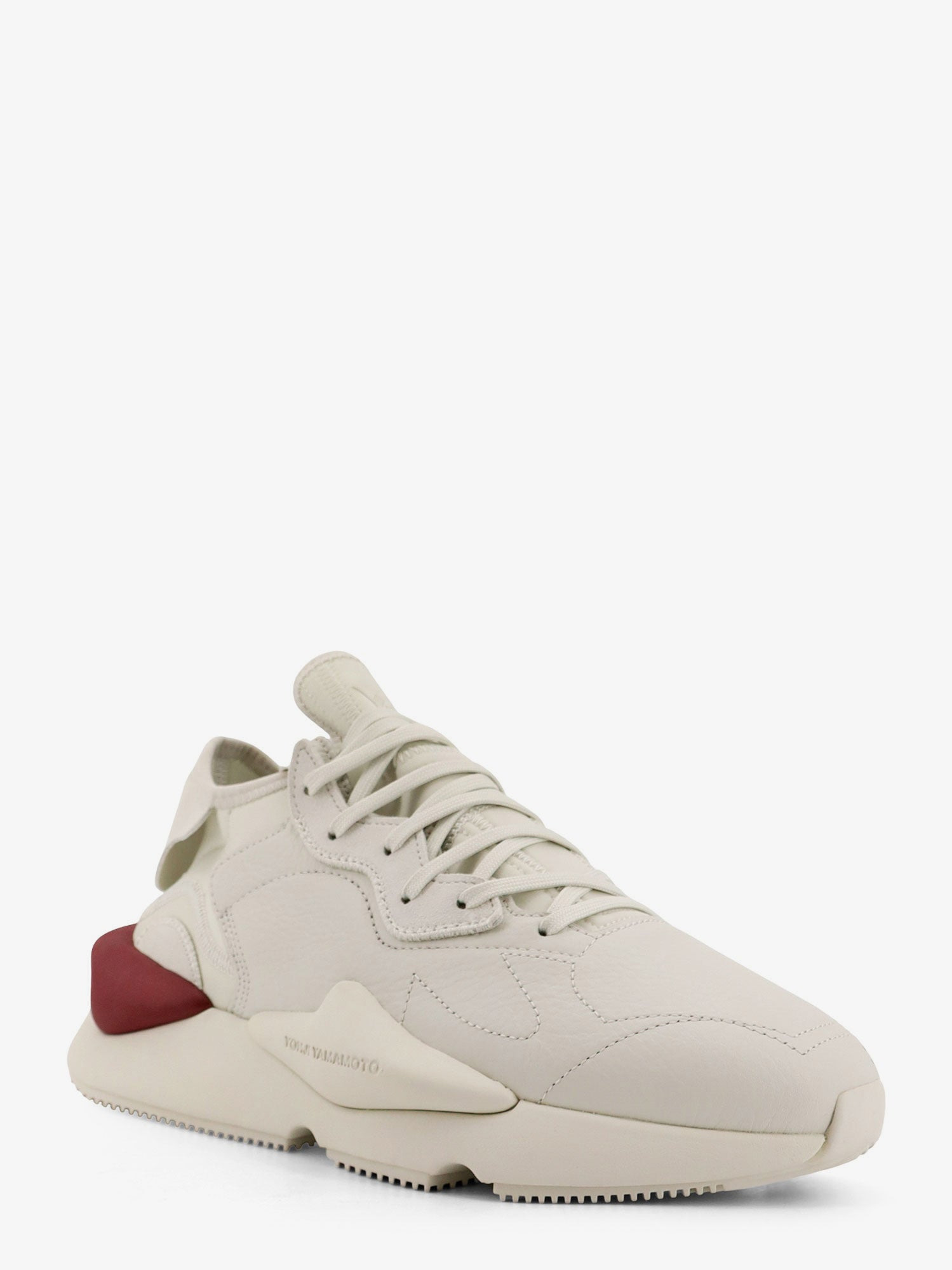 Adidas Y-3 Y-3 Kaiwa Leather And Neoprene Sneakers - 2