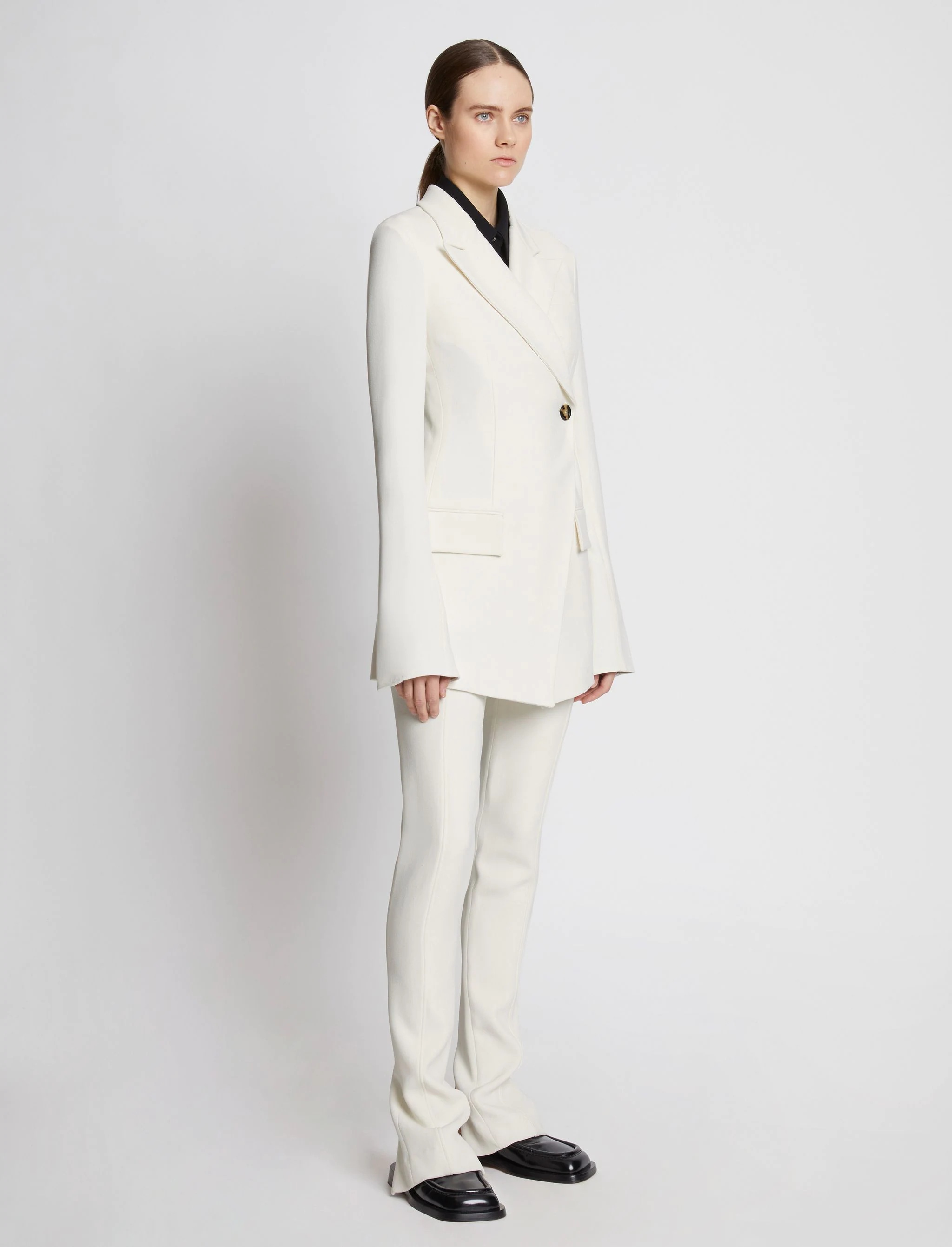 Bi-Stretch Crepe Blazer - 4