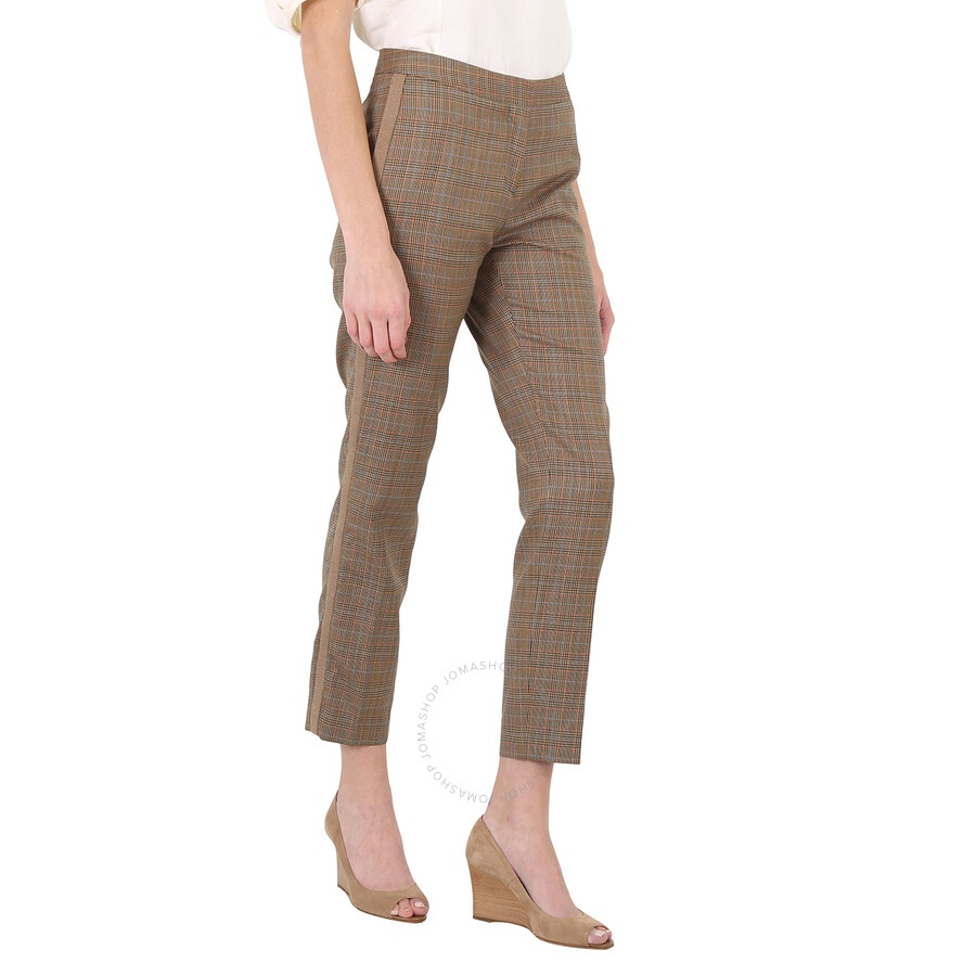 Burberry Houndstooth Check Tailored Trousers - 5