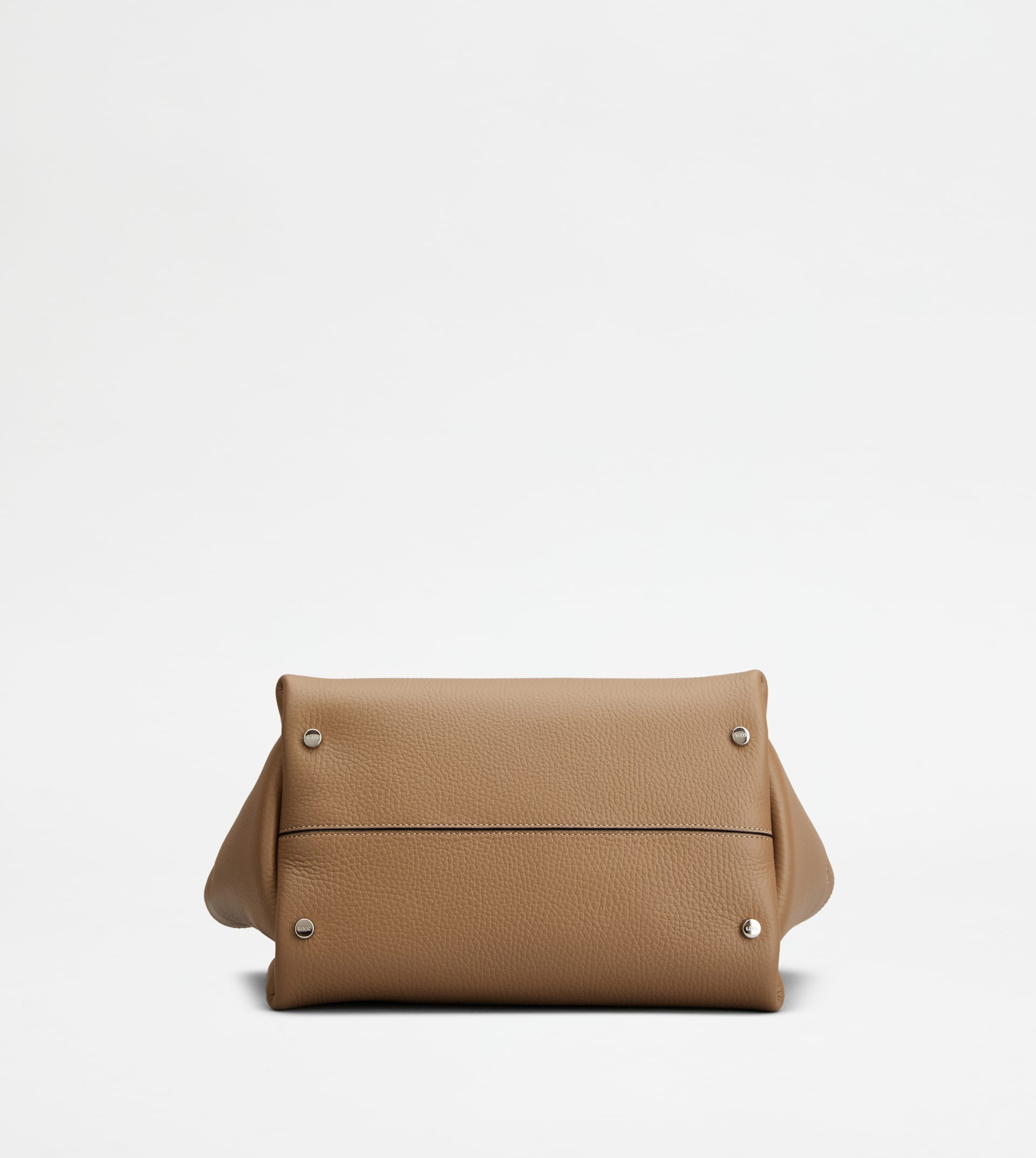 BAG IN LEATHER MINI - BROWN, NATURAL - 3