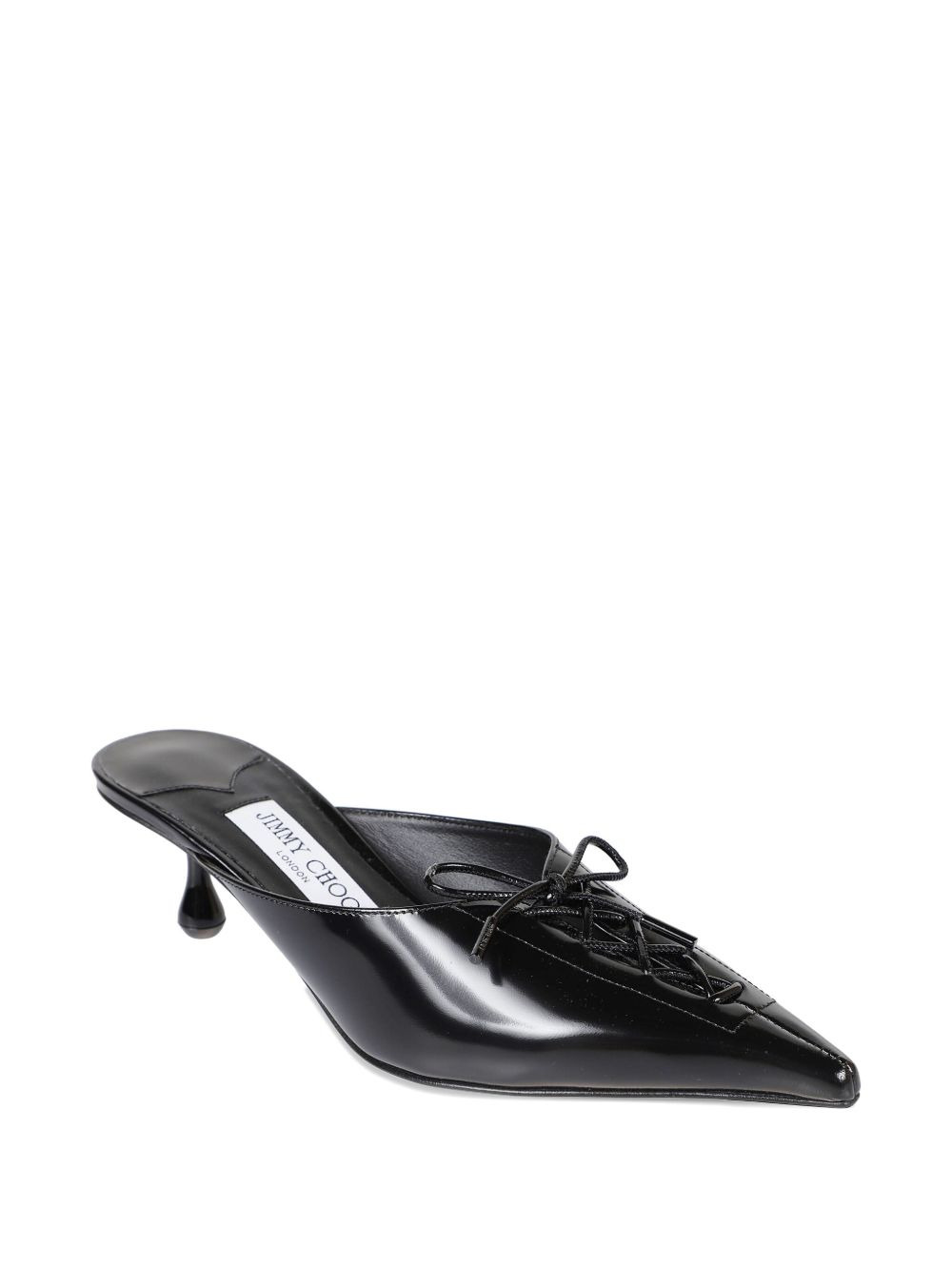 50mm Scarlett lace-up pointed-toe mules - 2