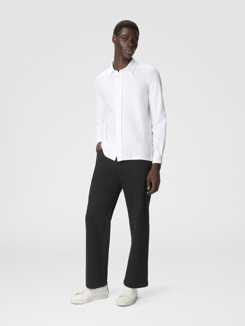Missoni Zigzag Jersey Cotton Shirt Tone on Tone outlook