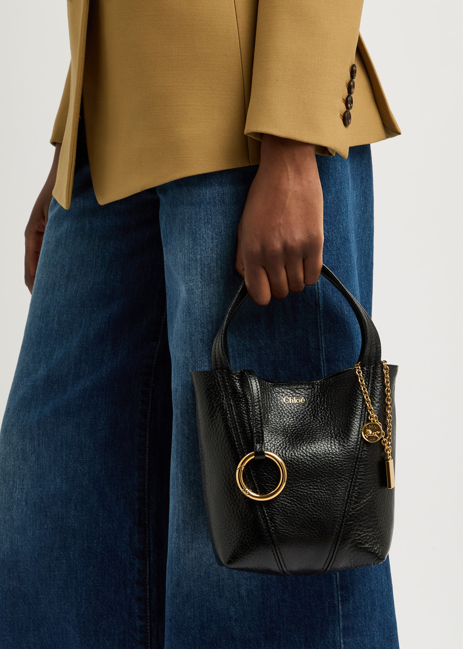 Chloe Spin Small Grained Leather Tote - 5