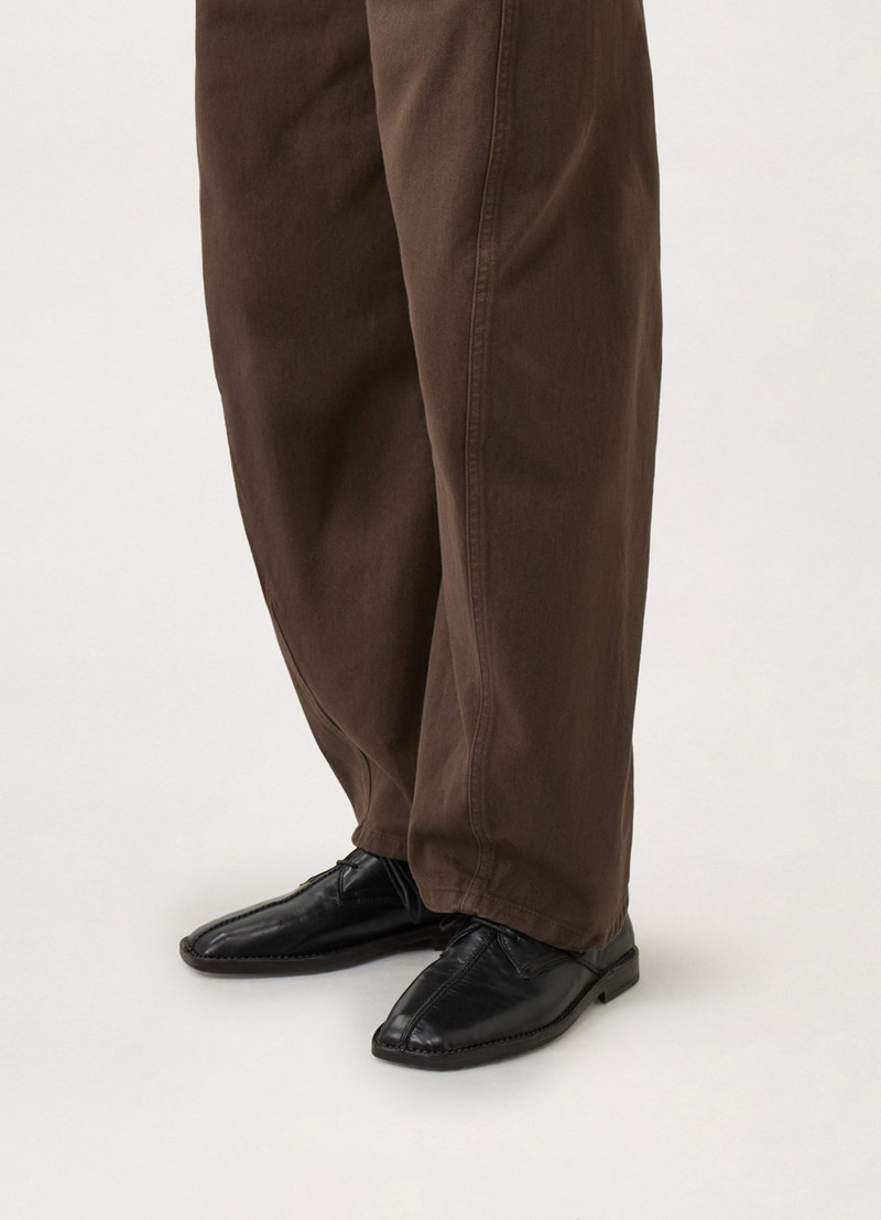 FLAT LACED DERBY
SHINY NAPPA LEATHER 2