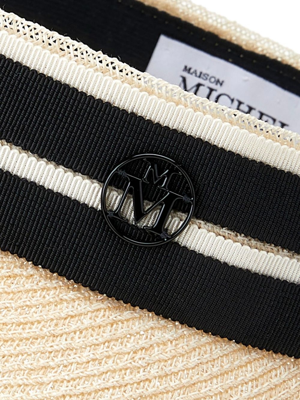 Pat straw visor hat - 2