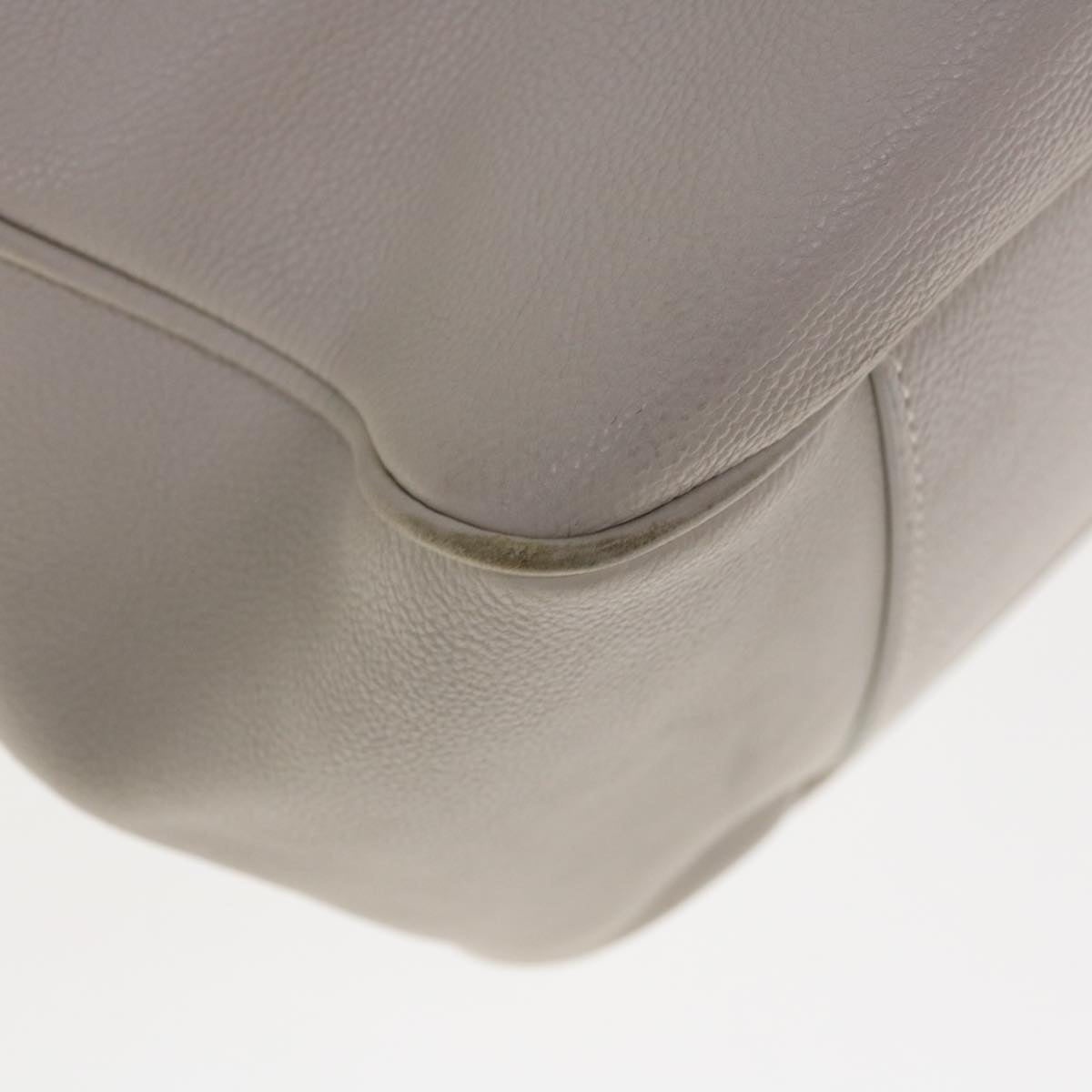 DIOR Tote Bag Leather White - 10