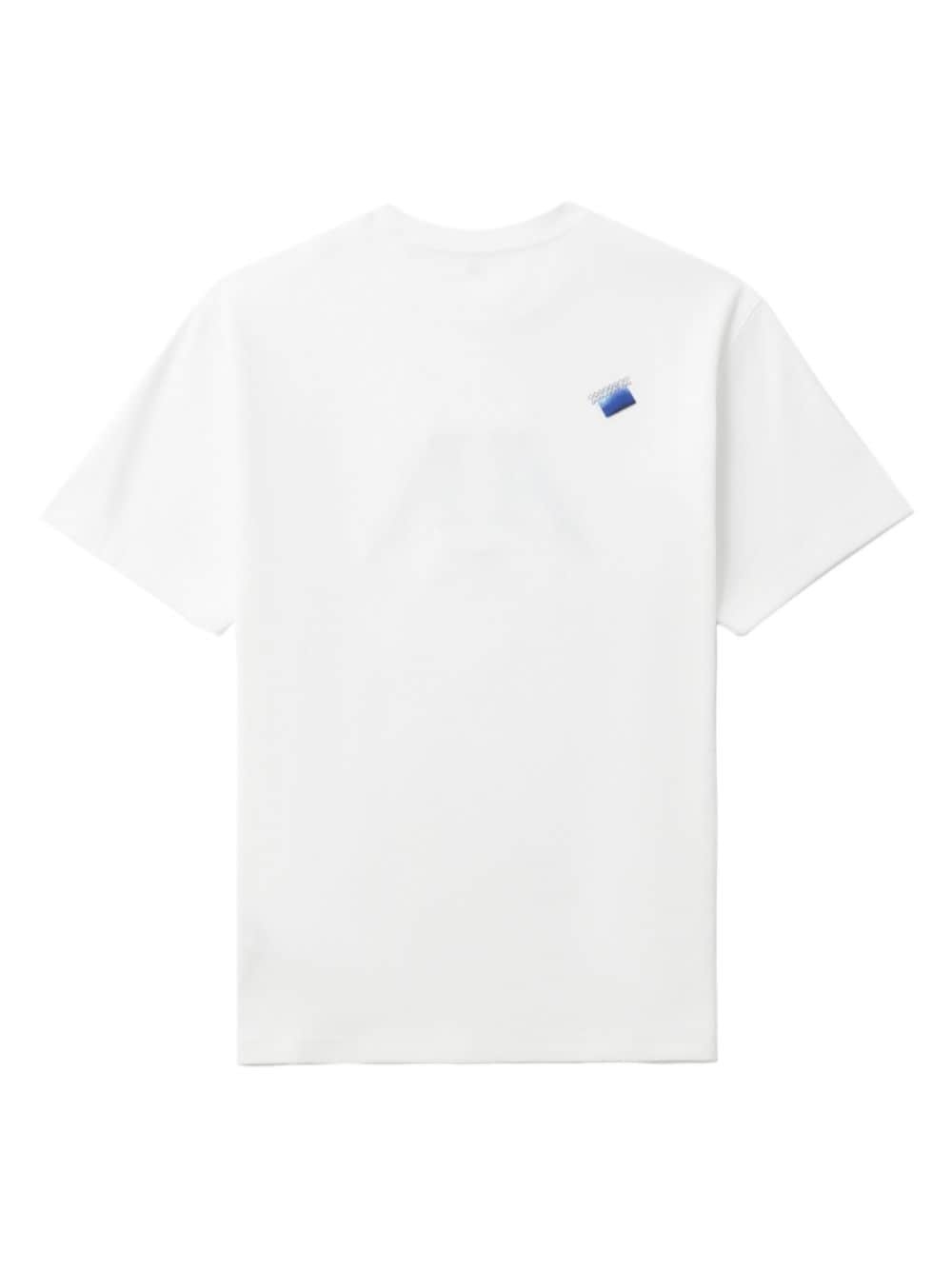 logo-print cotton-blend T-shirt - 6