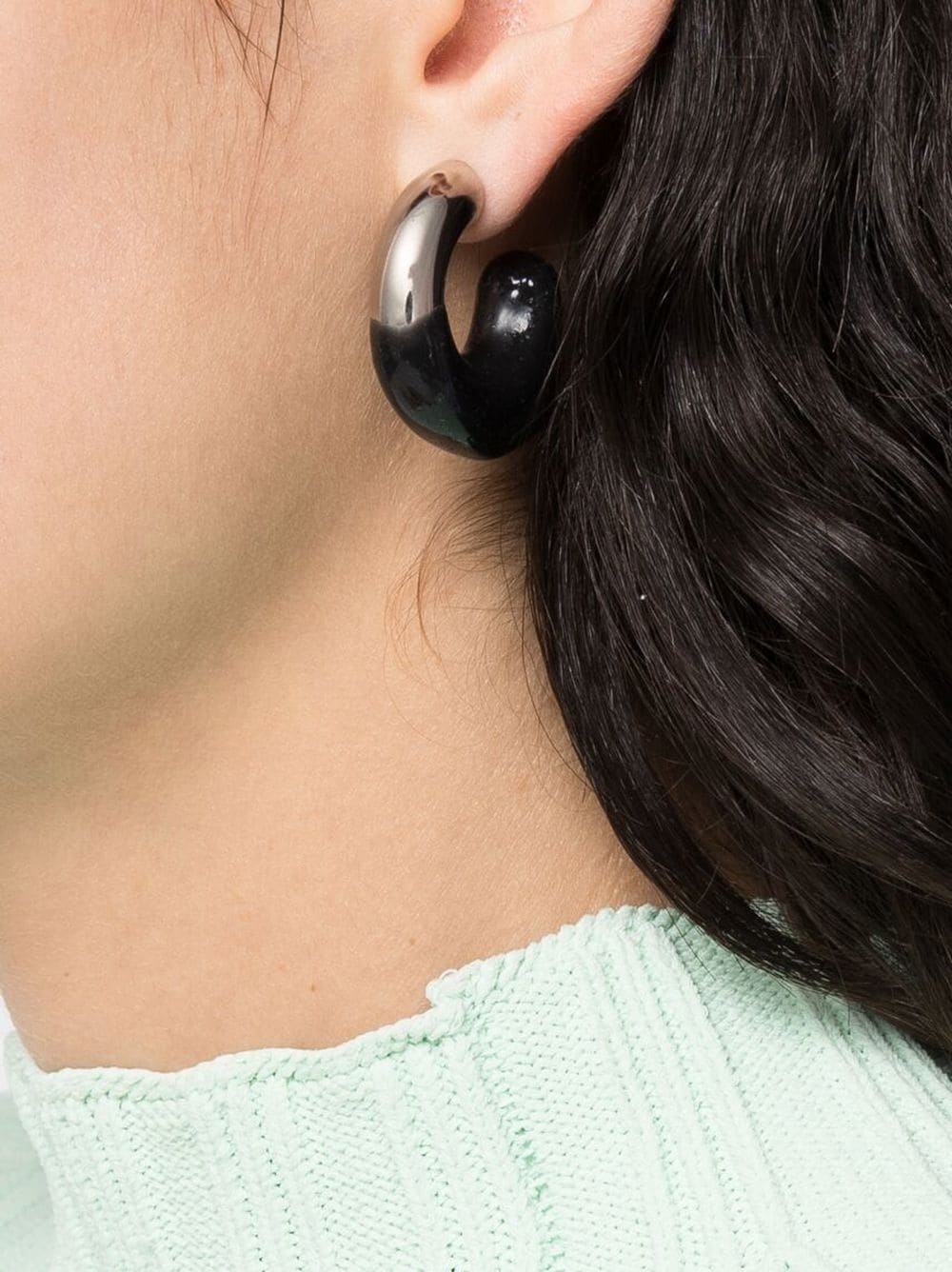 Rubberized Small Earrings - 2
