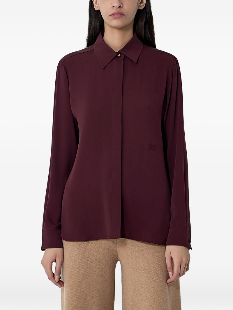 button-down silk shirt 1