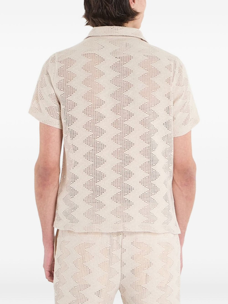 chevron-knit shirt 3