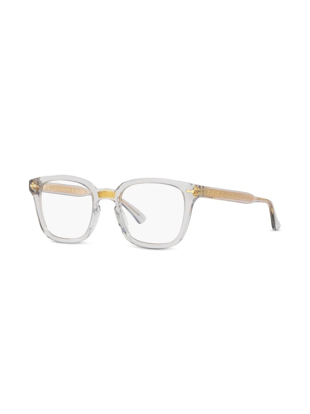 GC001837 gold-trim optical glasses - 2