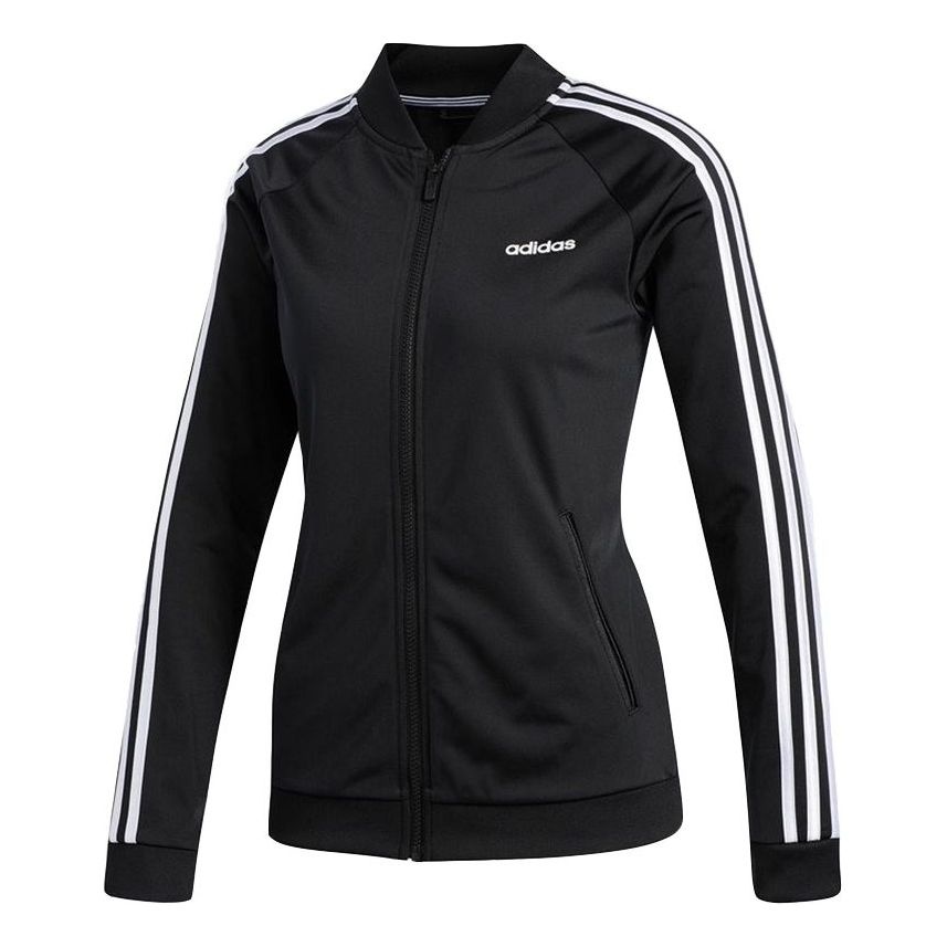 (WMNS) adidas neo Stand-up Collar Jacket Black DZ7657 - 1