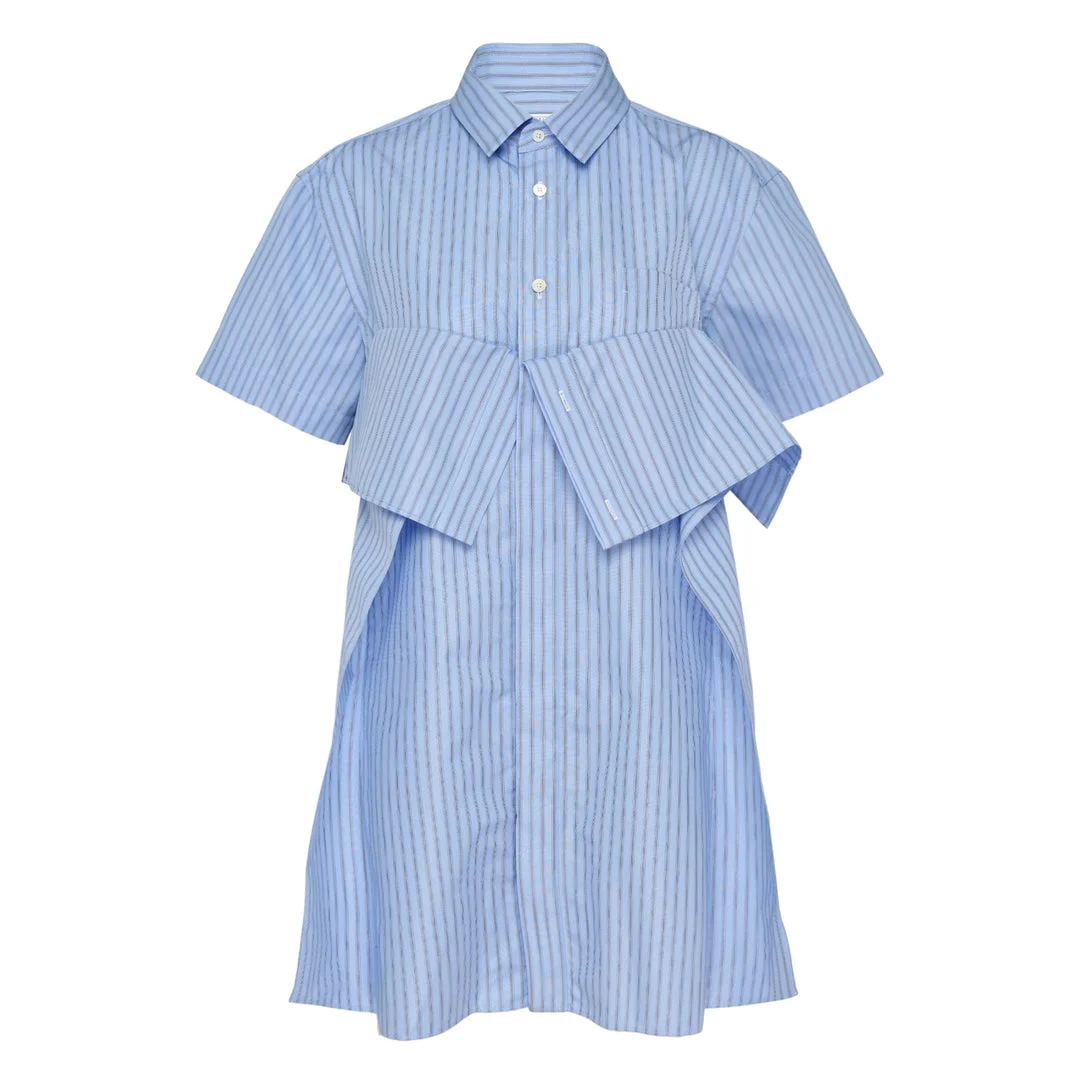 Poplin Bow Shirt Dress - 1