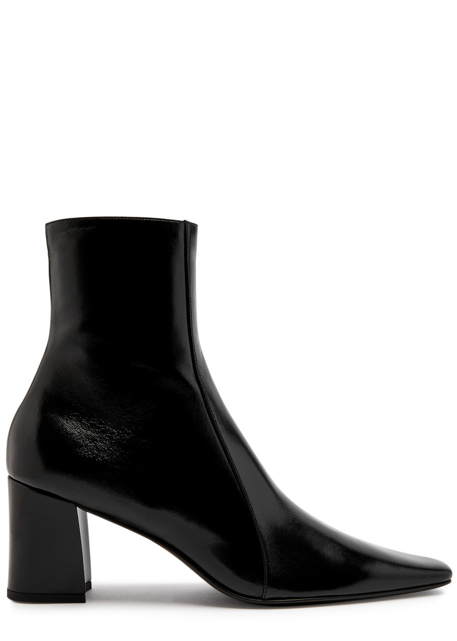 Rainer 75 patent leather ankle boots - 1