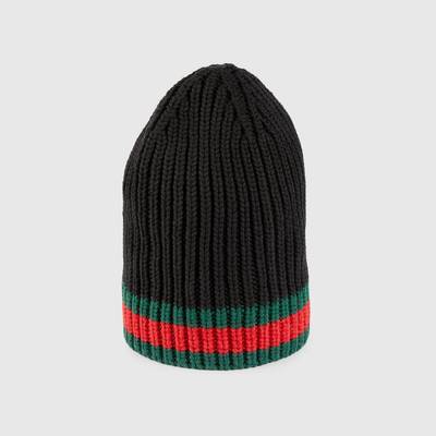 GUCCI Wool hat with Web outlook