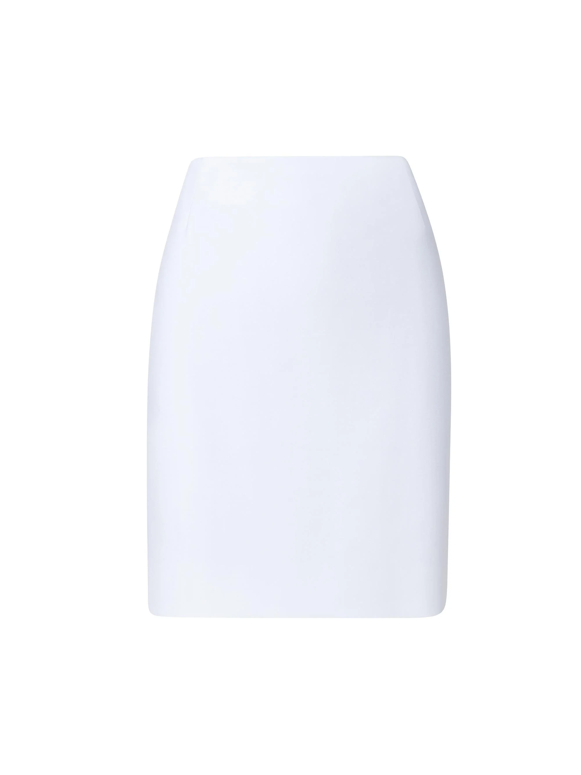 Women's Jersey Mini Skirt - Cream - 1