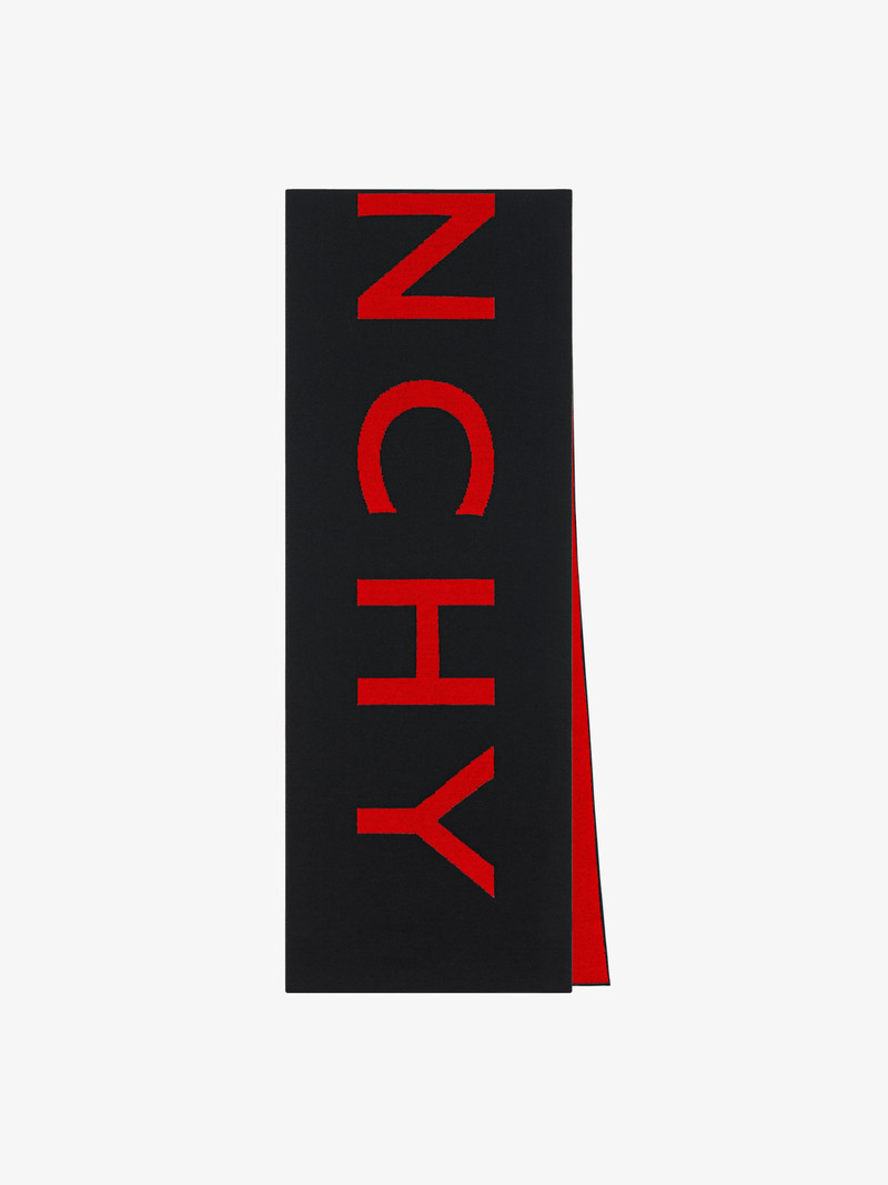 GIVENCHY KNITTED SCARF IN WOOL 3