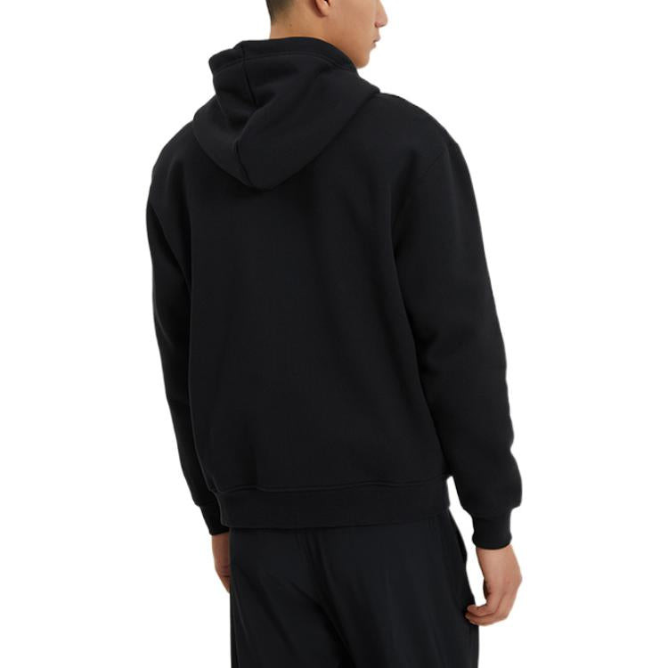 Air Jordan Solid Color Alphabet Jacket Men's Black DR6424-010 - 3